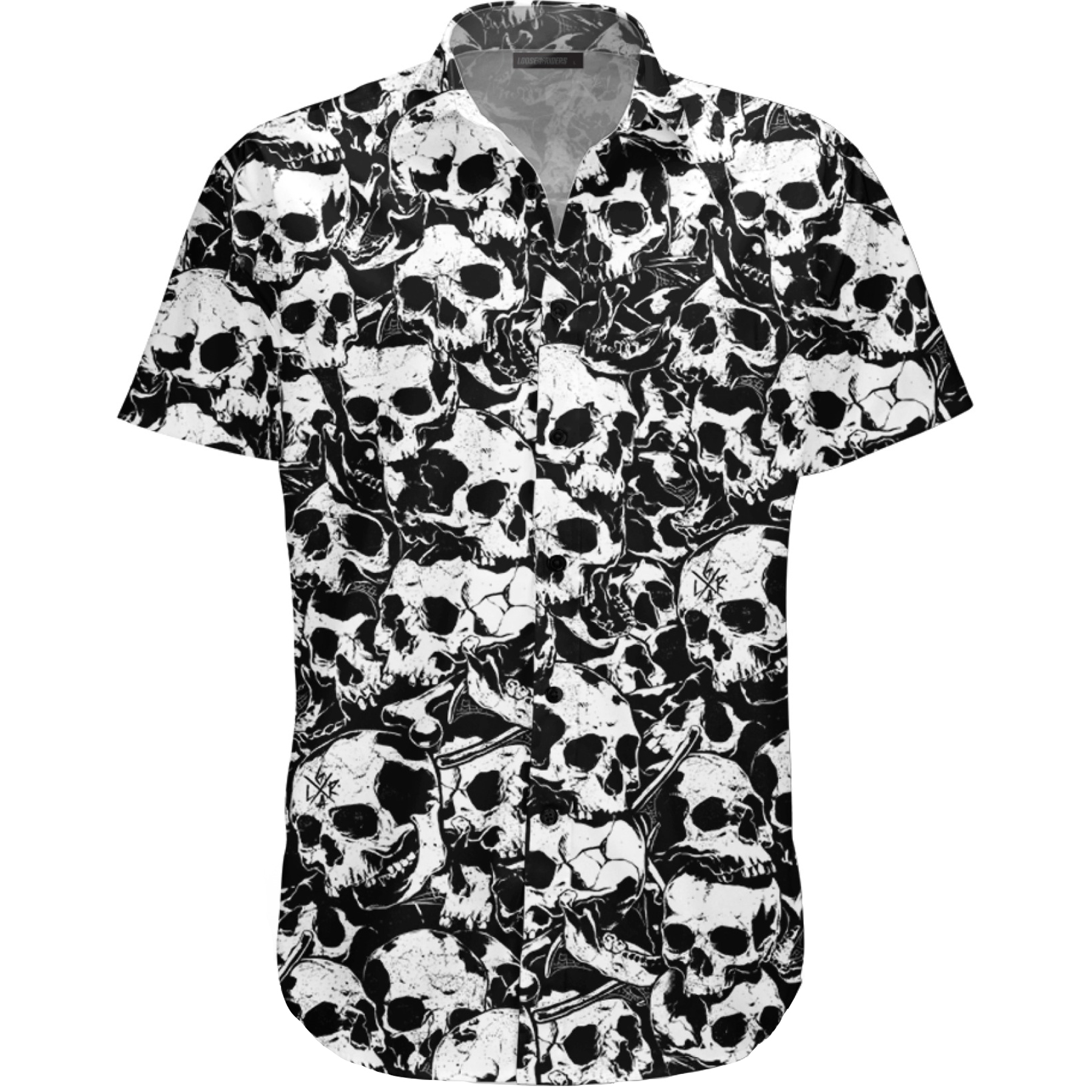 Loose Riders Technical Jersey Party Shirt - Skulls | BIKE24