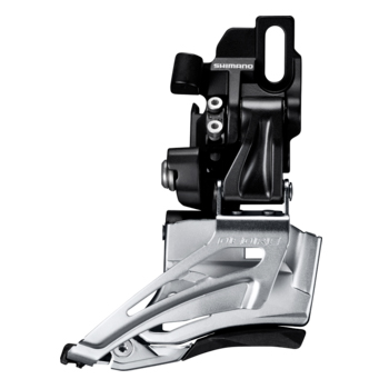 Picture of Shimano Deore FD-M618-D Down Swing Front Derailleur 2x10 Top Pull - Direct Mount - black