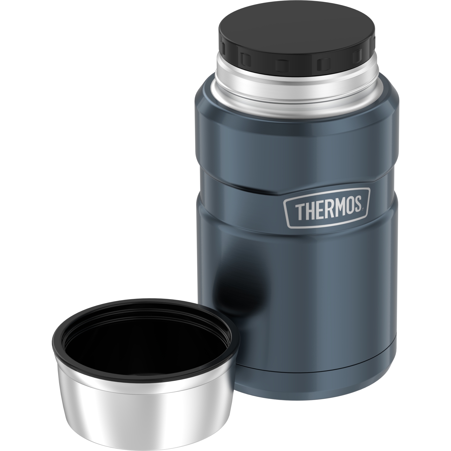 THERMOS® Stainless King Food Jar 0.71L - stainless steel mat | BIKE24