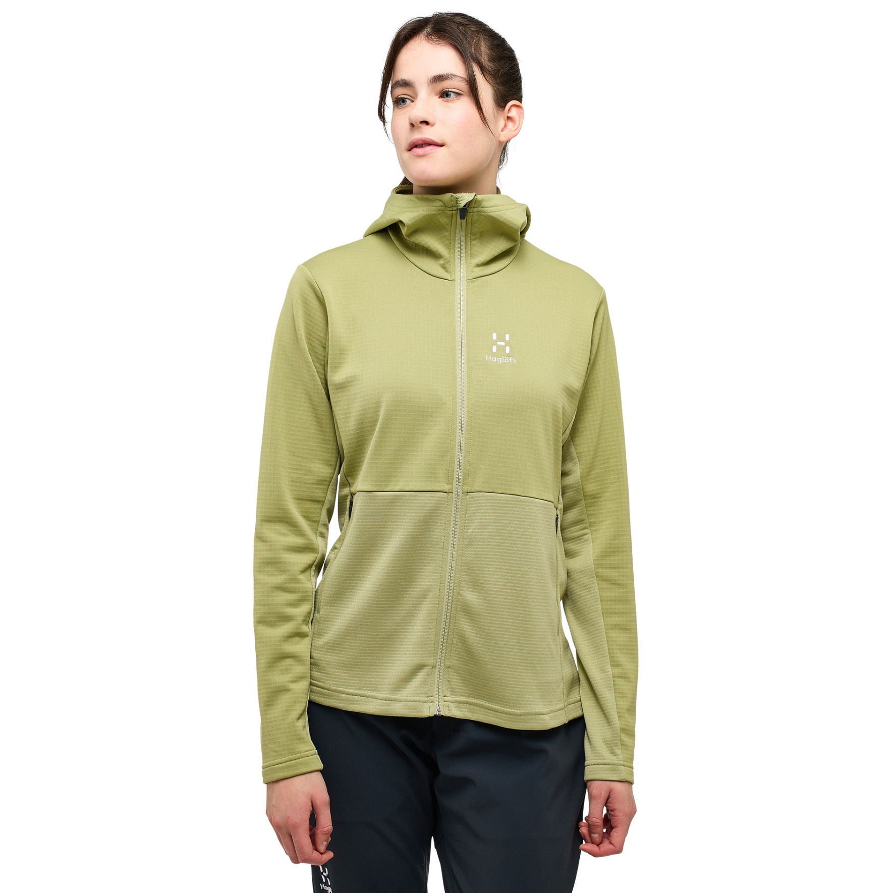 Bild von Haglöfs Lark Mid Kapuzenjacke Damen - thyme green 4T5