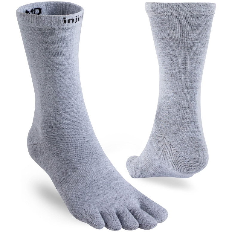 Produktbild von Injinji Liner Crew Coolmax® Socken - heather grey