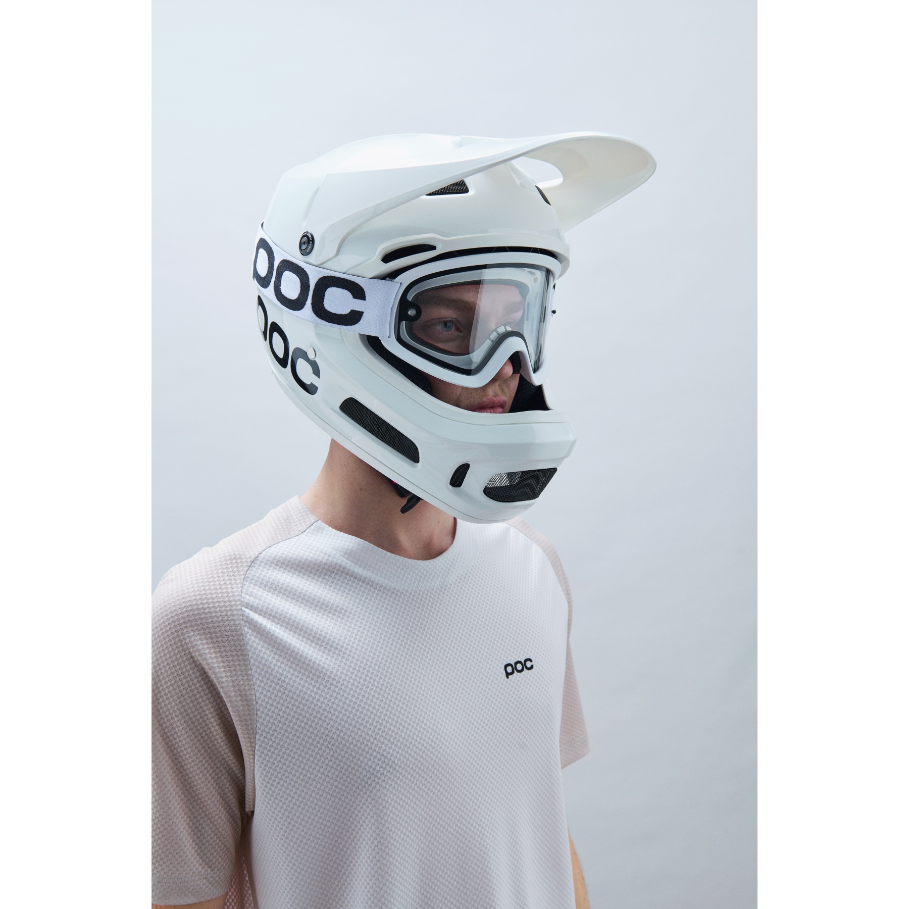 POC Ora Goggle - Hydrogen White - Clarity Universal/Cloudy Grey