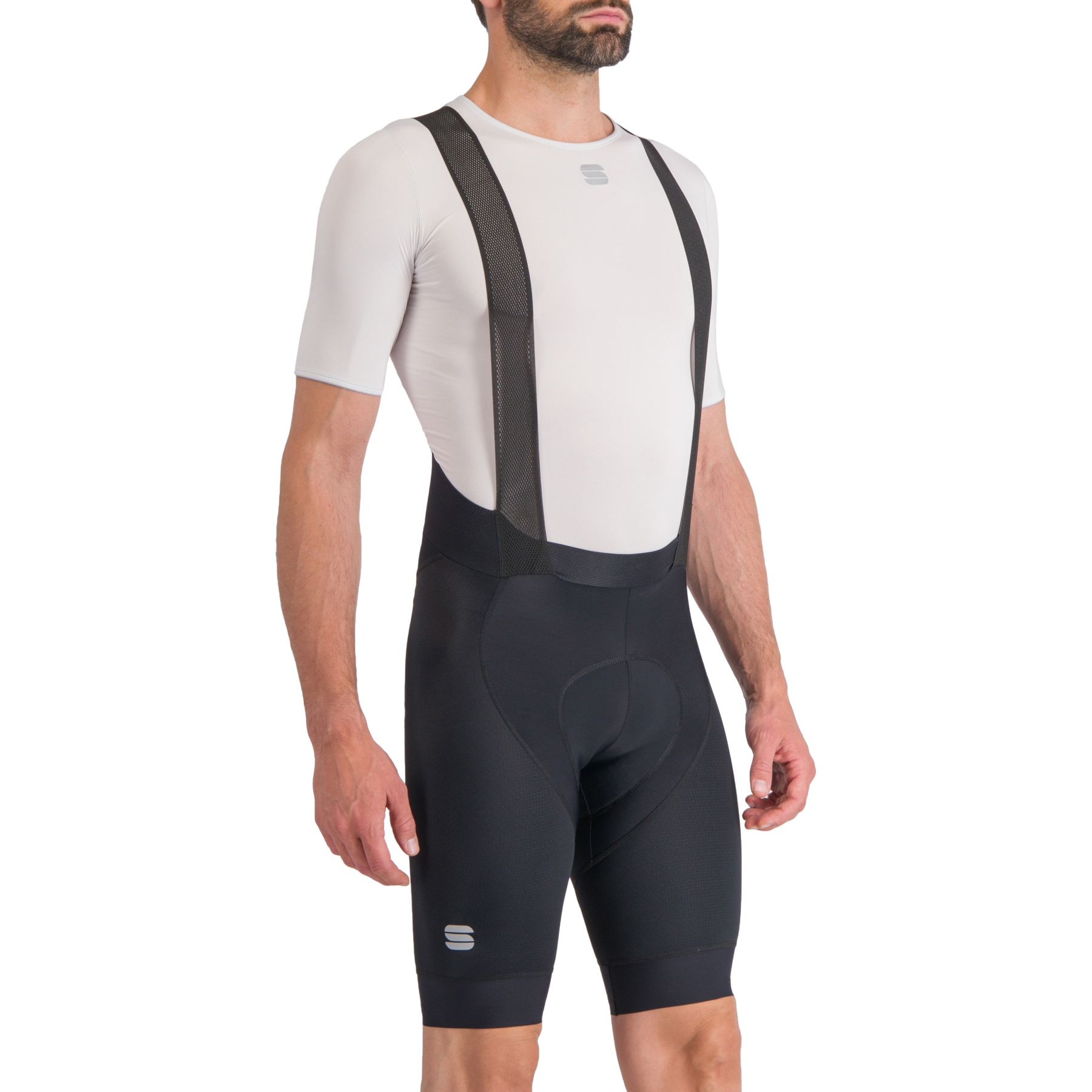 Photo produit de Sportful Ltd Cuissard à Bretelles Court Cycliste Homme - 002 Noir