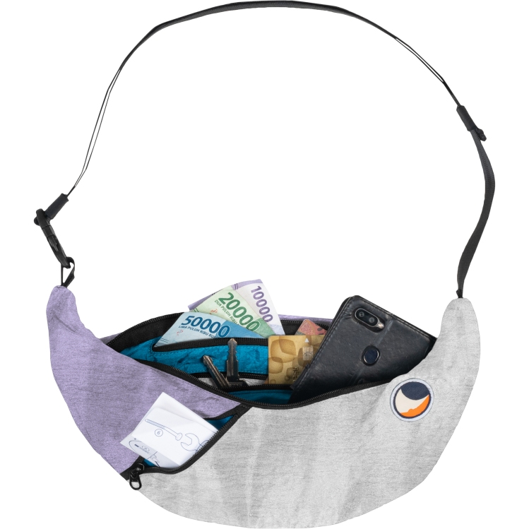 Produktbild von Ticket To The Moon Sling Bag Schultertasche - Light Grey / Light