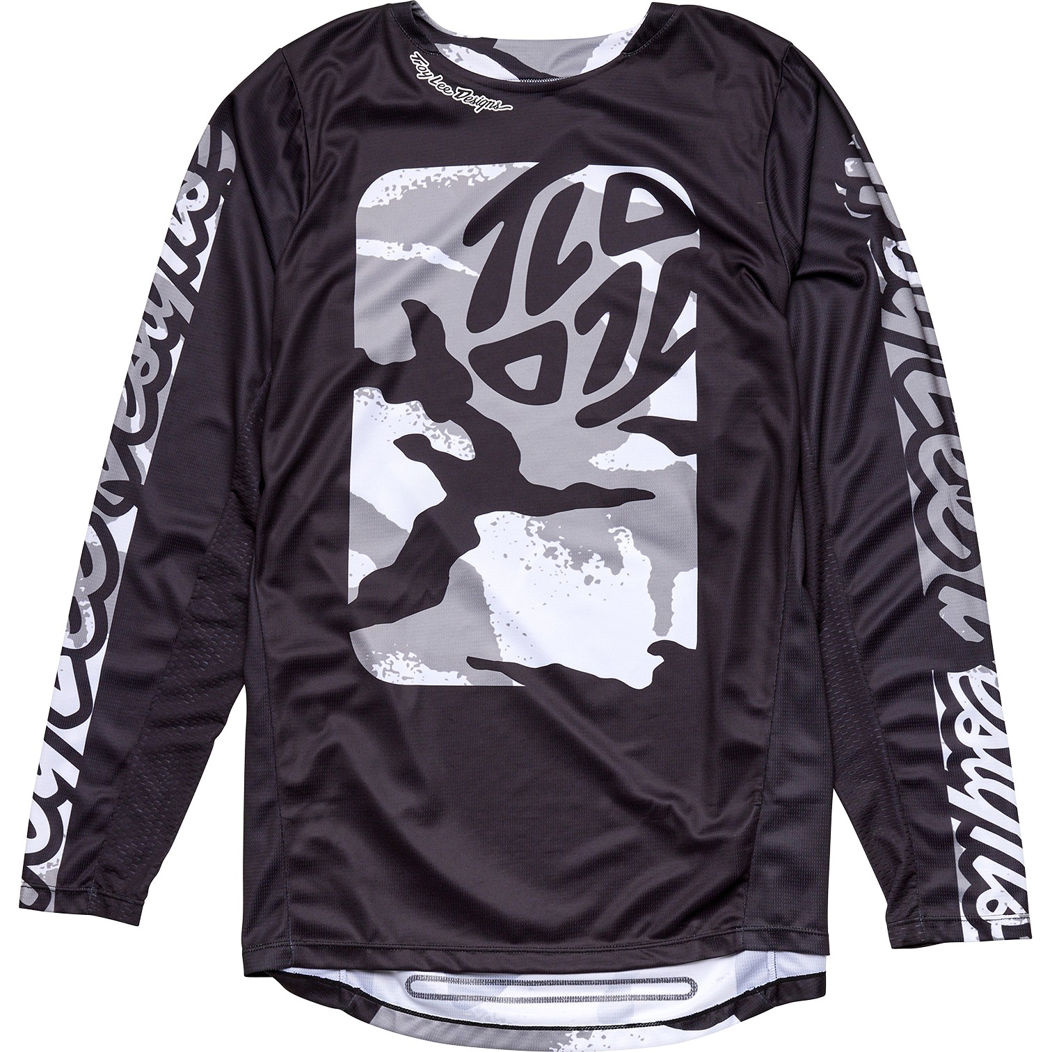 Troy Lee Designs GP Pro Long Sleeve Jersey Men - Boxed In Black/White ...