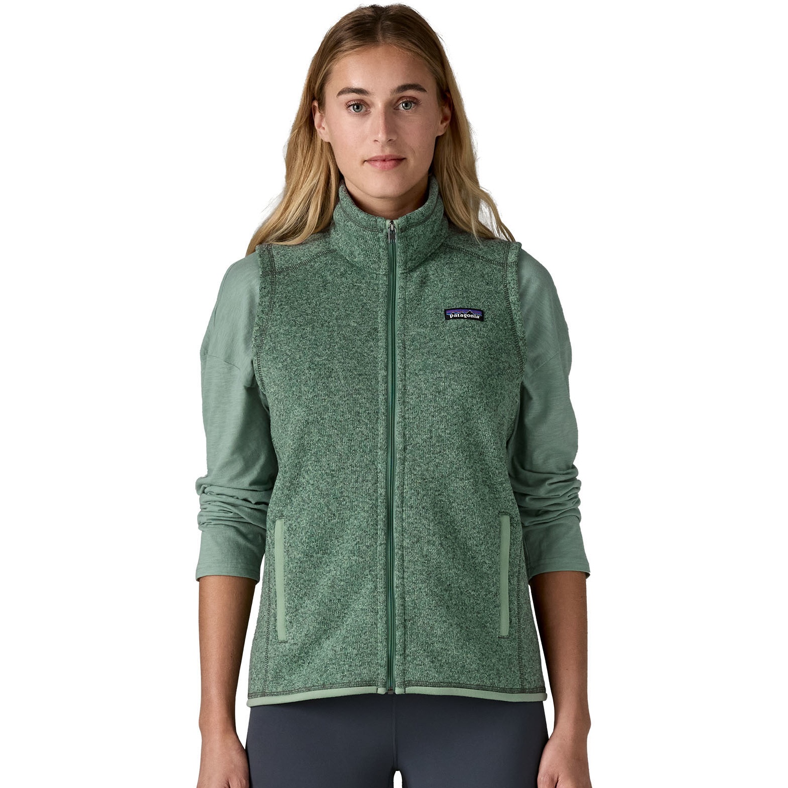Patagonia Better Sweater Fleece Vest Women - Ellwood Green | BIKE24