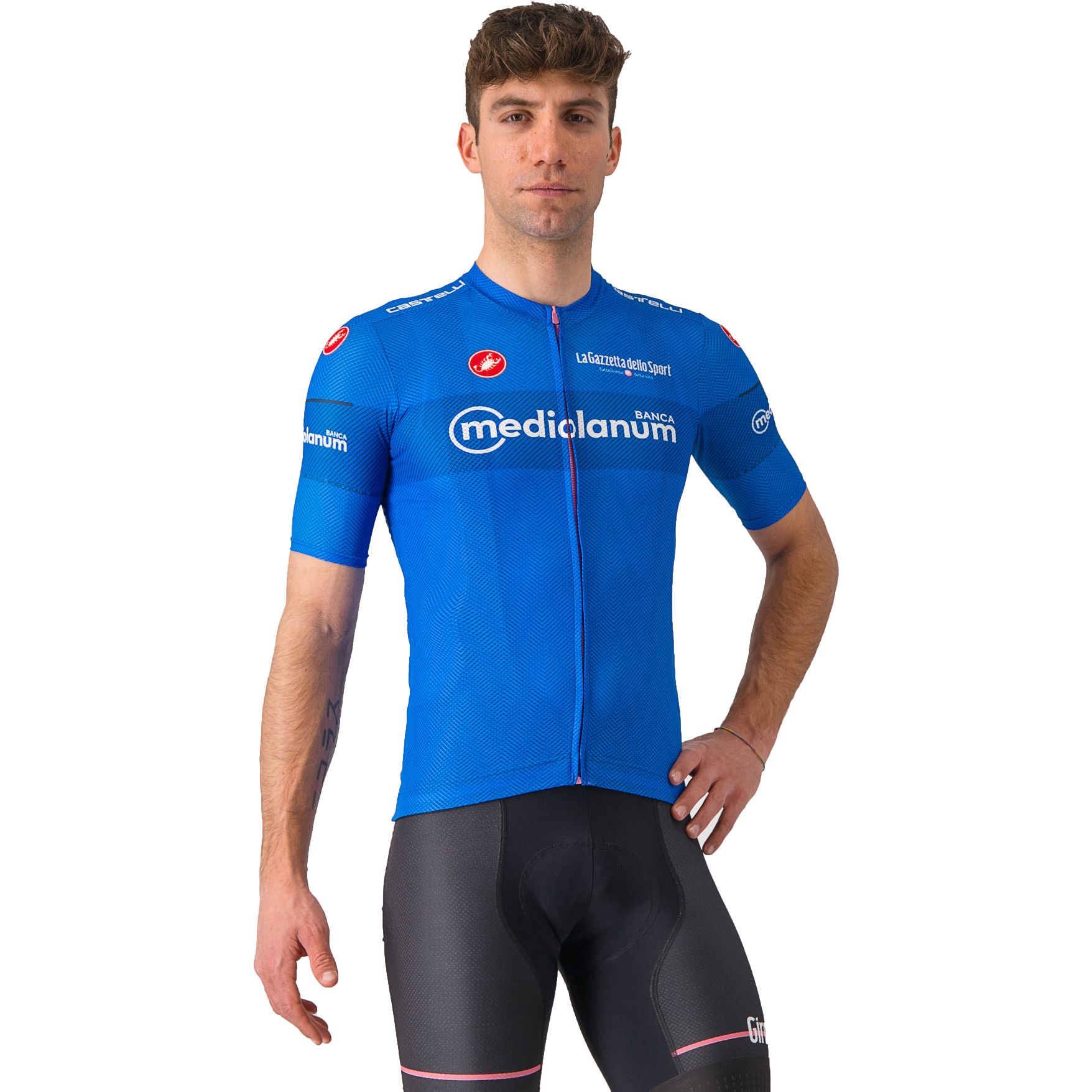 Produktbild von Castelli Giro d&#039;Italia #Giro107 Classification Kurzarmtrikot Herren - blau 058