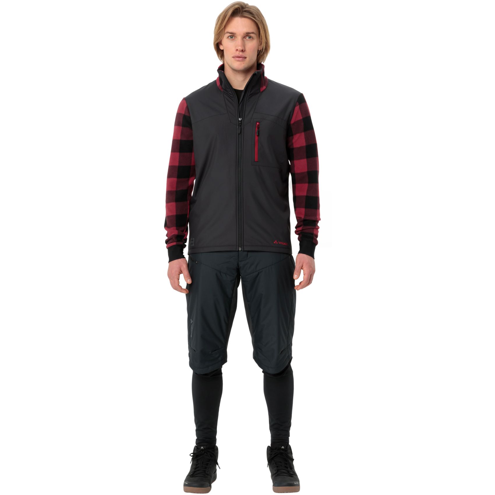 Vaude Minaki Mid Jacke Herren rot BIKE24