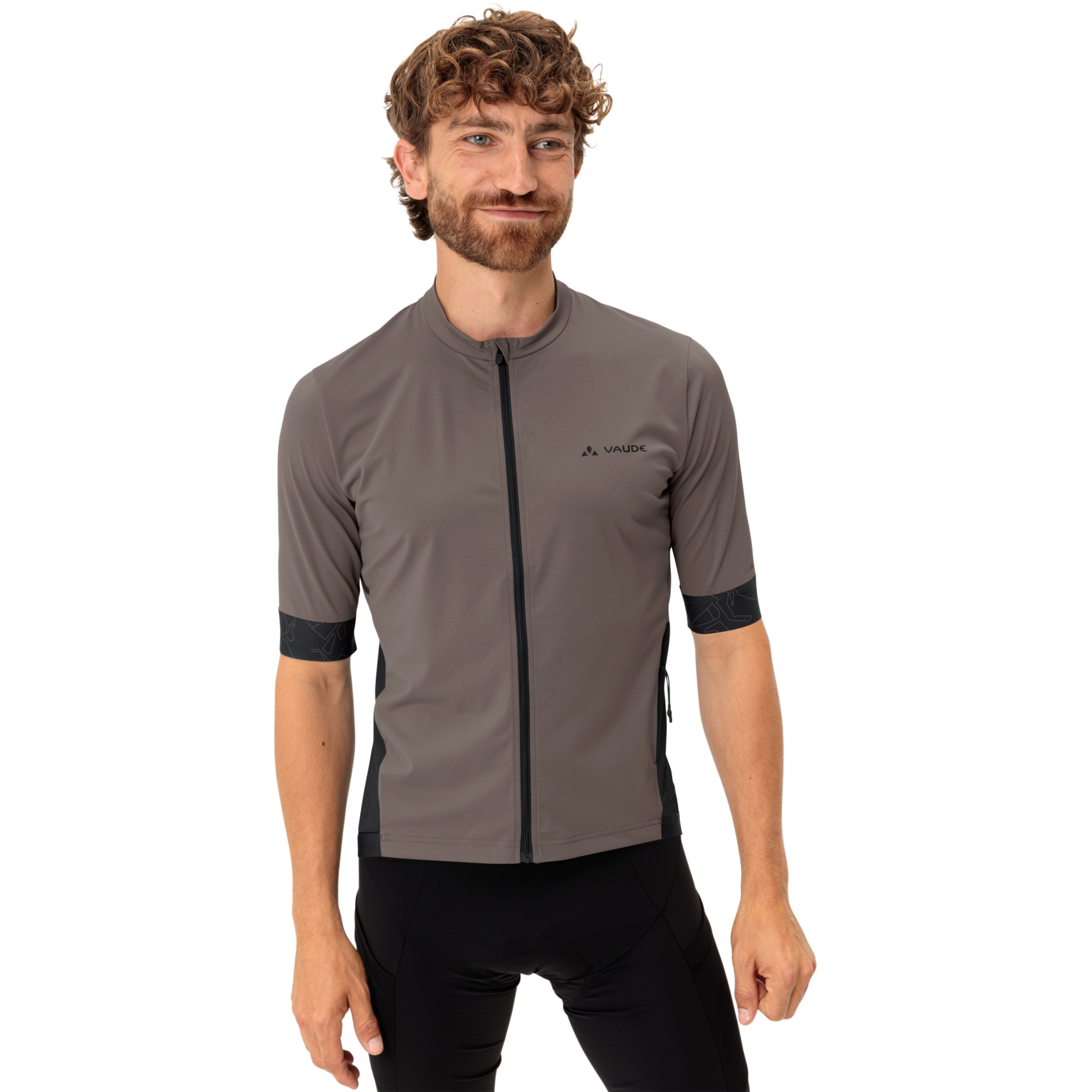 Produktbild von Vaude Kuro Full Zip Kurzarmtrikot II Herren - coconut