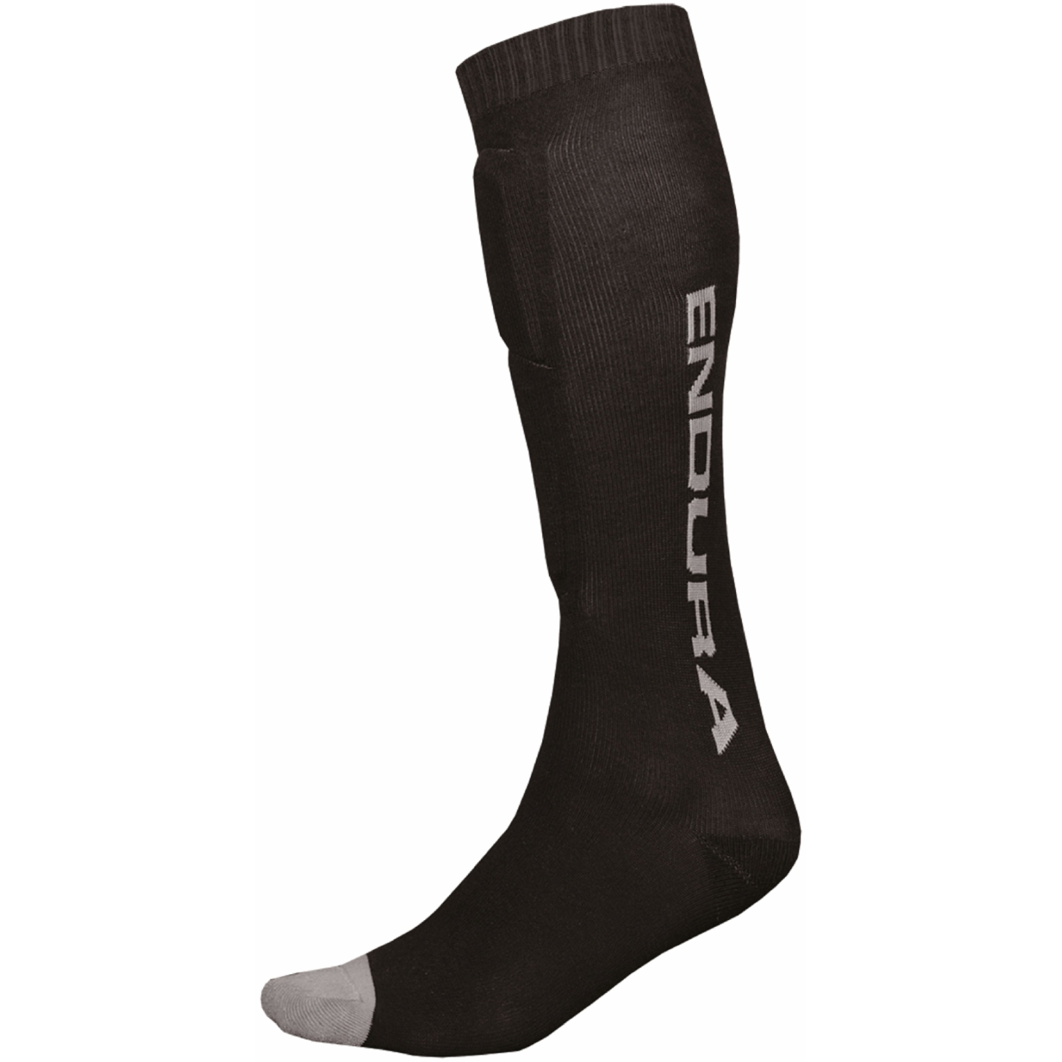 Picture of Endura SingleTrack Shin Guard Socks - black