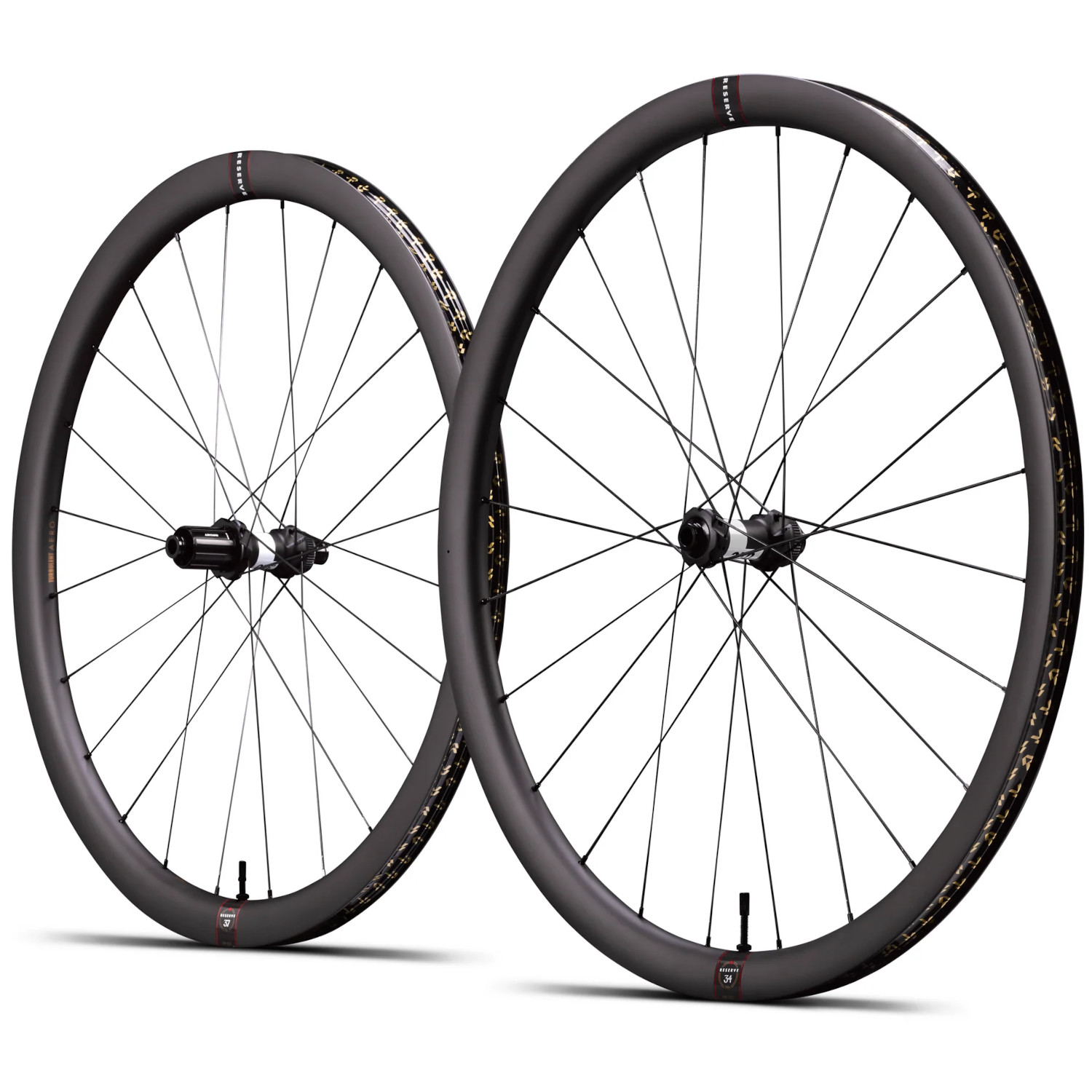 Kuva tuotteesta Reserve 34 | 37 Turbulent Aero Pyöräsetti - DT 240 - 28&quot; | Carbon | Clincher | Centerlock - 12x100mm | 12x142mm - SRAM XDR