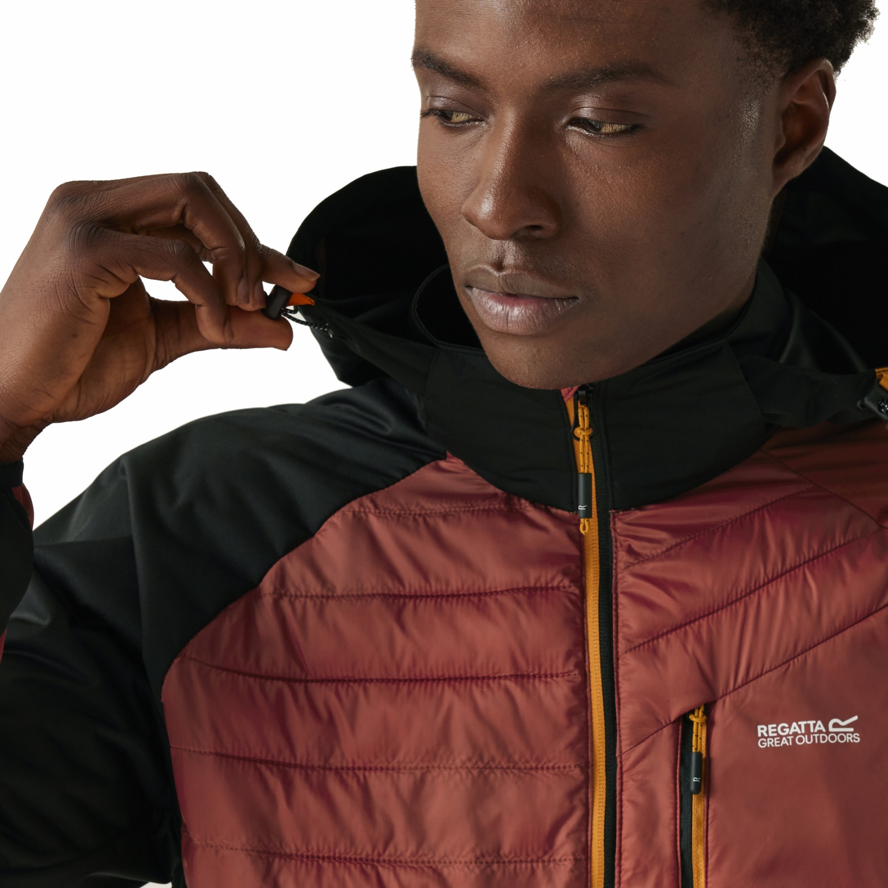 Regatta Pro Hybrid Jacket Men Red Ochre Black 12N BIKE24