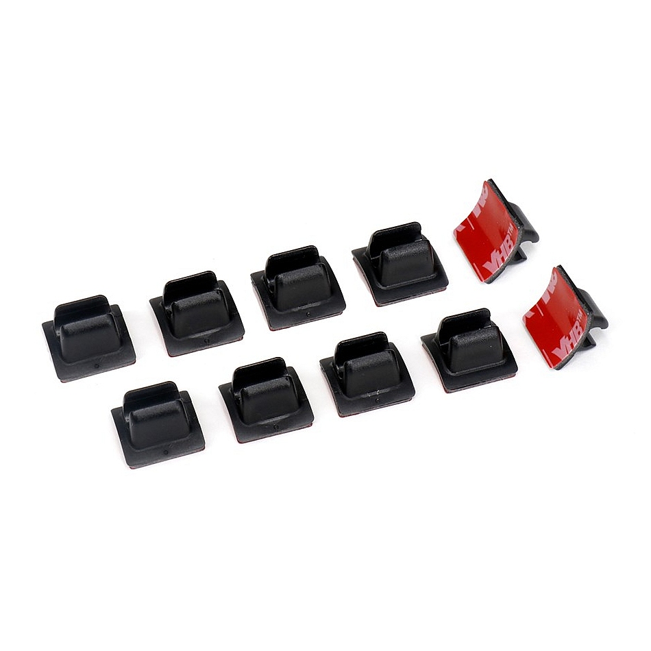 Produktbild von SRAM Selbstklebende Kabelführungsclips für STEALTH-Bremsleitungen - 10 Stück - 11.5018.069.001