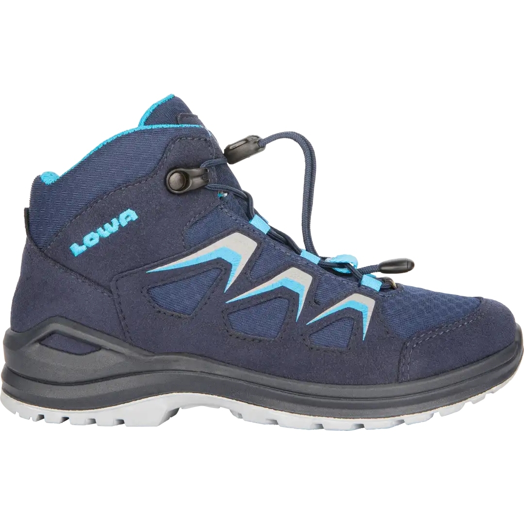 Picture of LOWA Innox Evo GTX QC Junior Shoes Kids - navy/turquoise (Size 27-35)