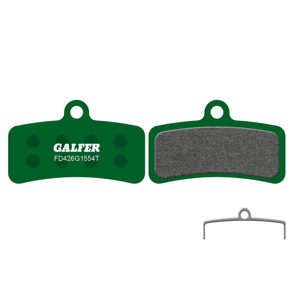 Productfoto van Galfer Pro G1554T Disc Brake Pads - FD426 | Shimano Saint, ZEE, XTR, XT, SLX, Deore (4 Pistons)