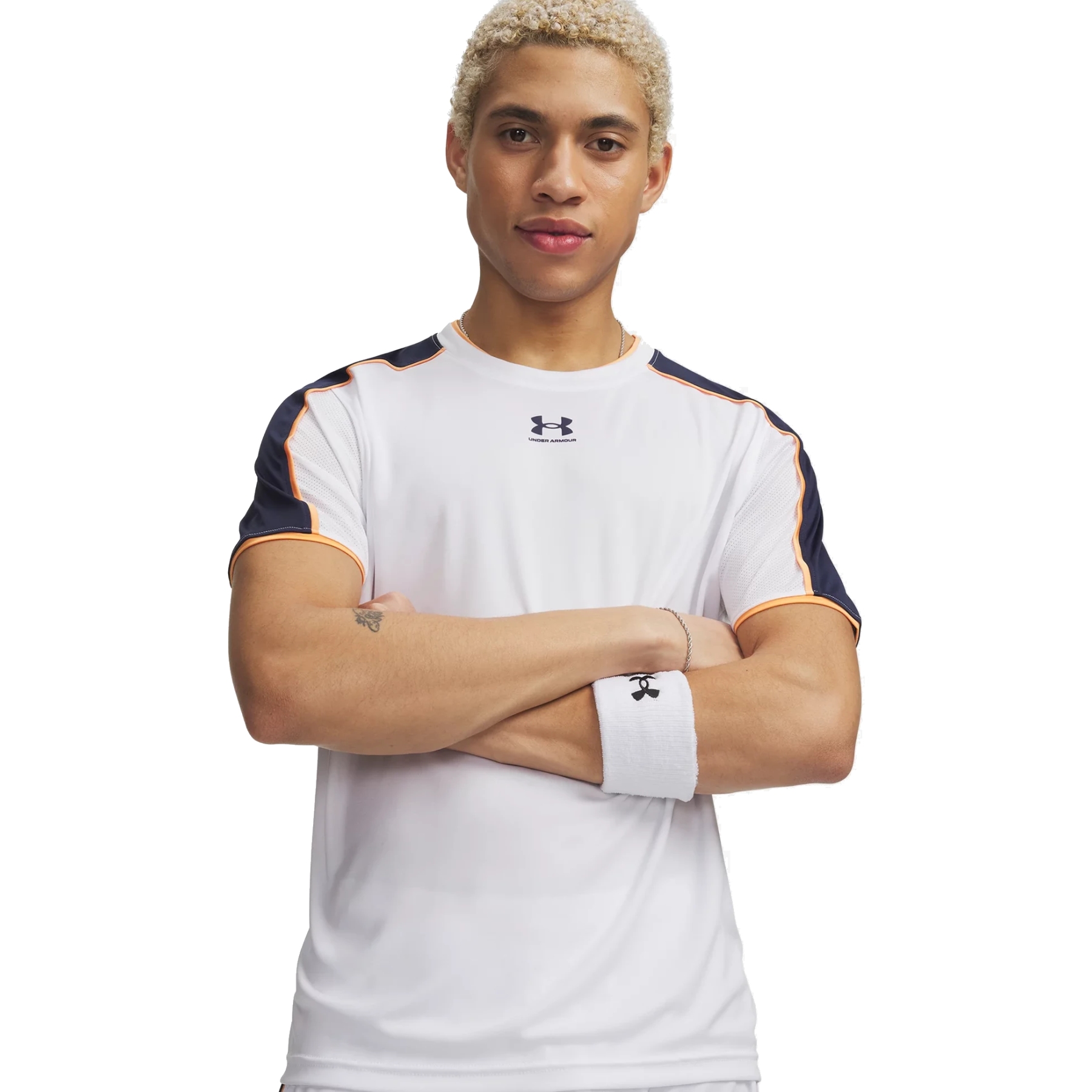 Under Armour UA Challenger Train Short Sleeve Shirt Men - White