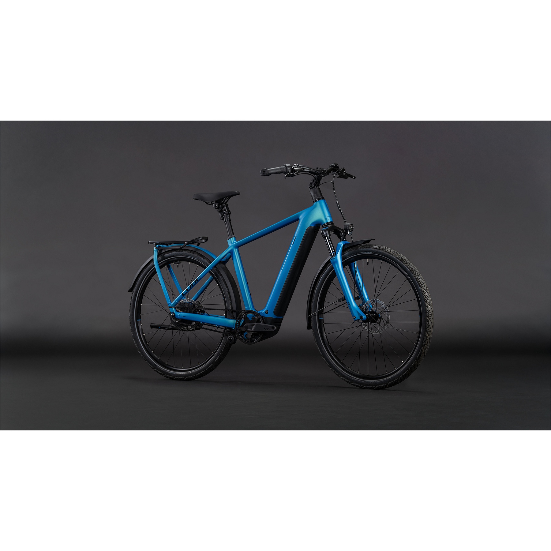 CUBE KATHMANDU HYBRID Comfort Pro 800 - Trekking E-Bike - 2026 - azure /  black | BIKE24 AT