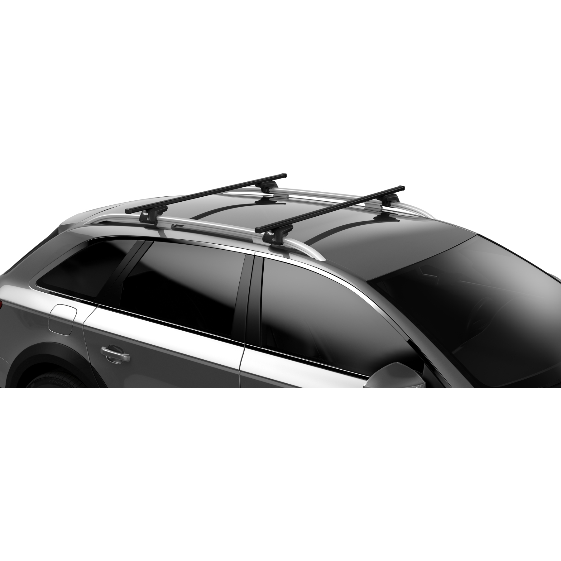 【39Rua'z】Thule Flow Thule SmartRack XT SquareBar Roof Rack - 135cm | BIKE24