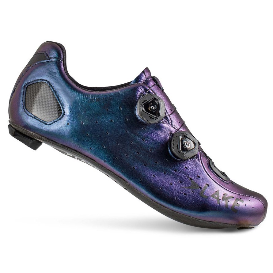Image of Lake CX332 Road Shoes - chameleon blue