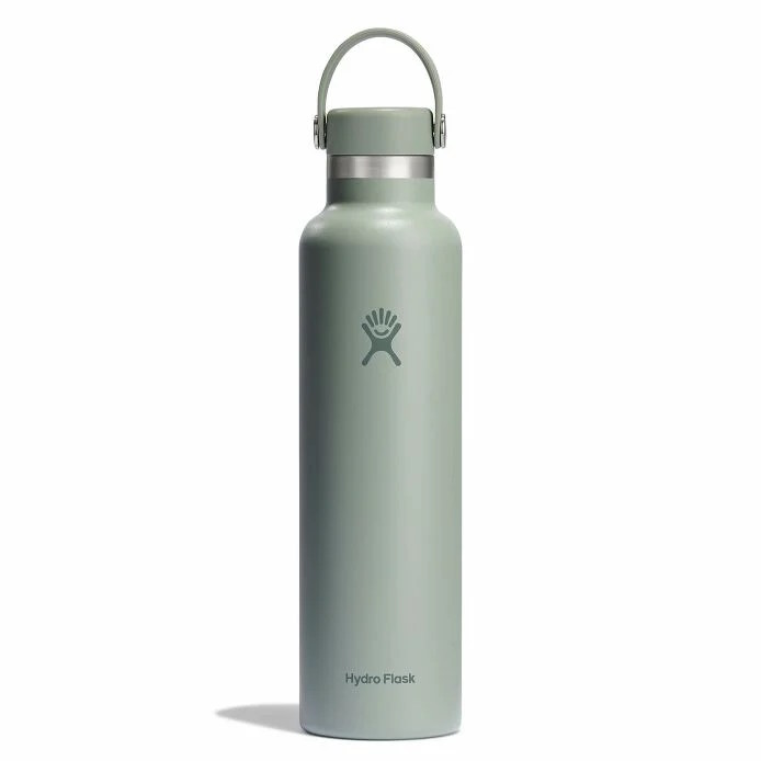 Image of Hydro Flask 24oz Standard Mouth Insulated Bottle + Flex Cap - 710ml - Tonal Agave