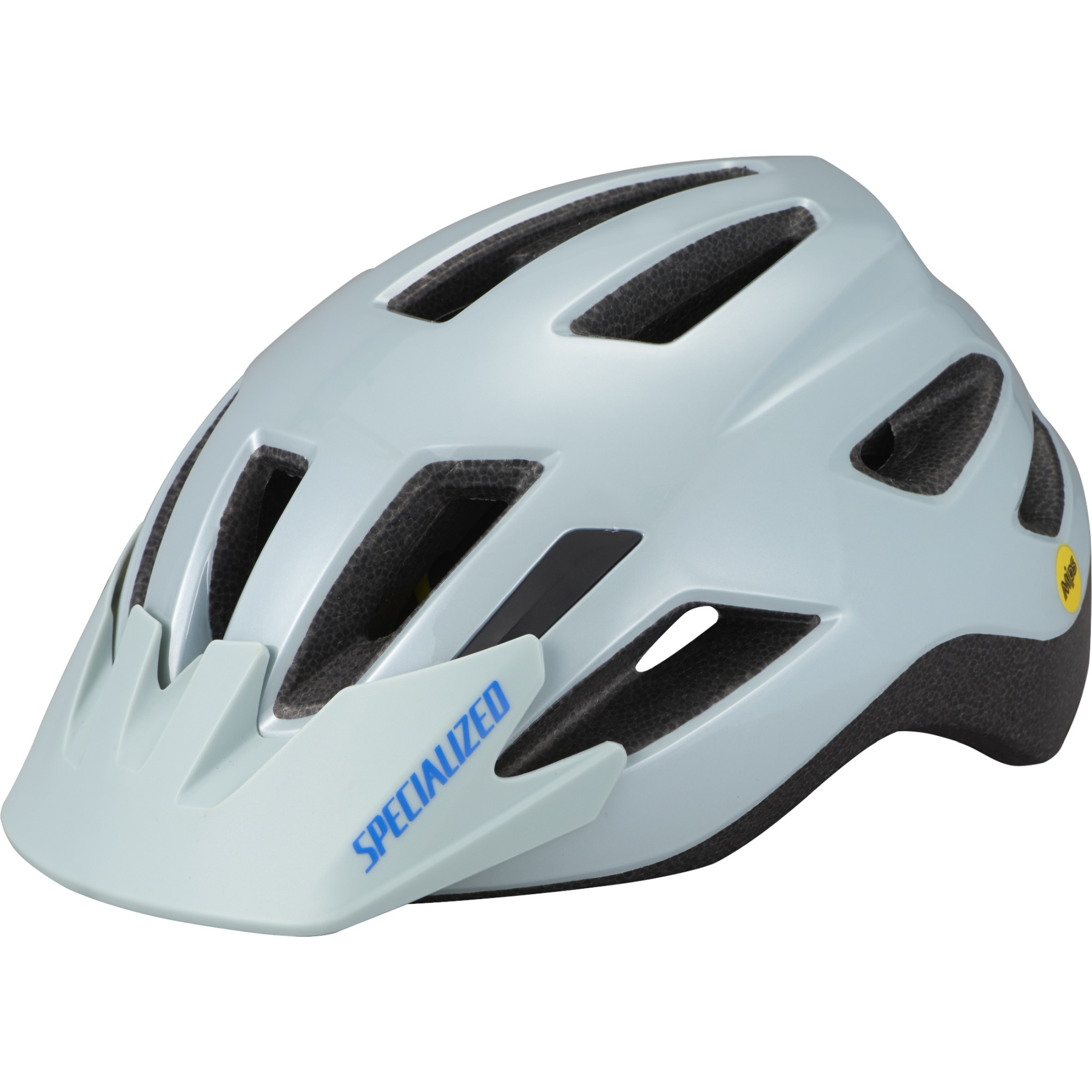 Picture of Specialized Shuffle Child LED SB MIPS Helmet - Gloss Ice Blue/Cobalt