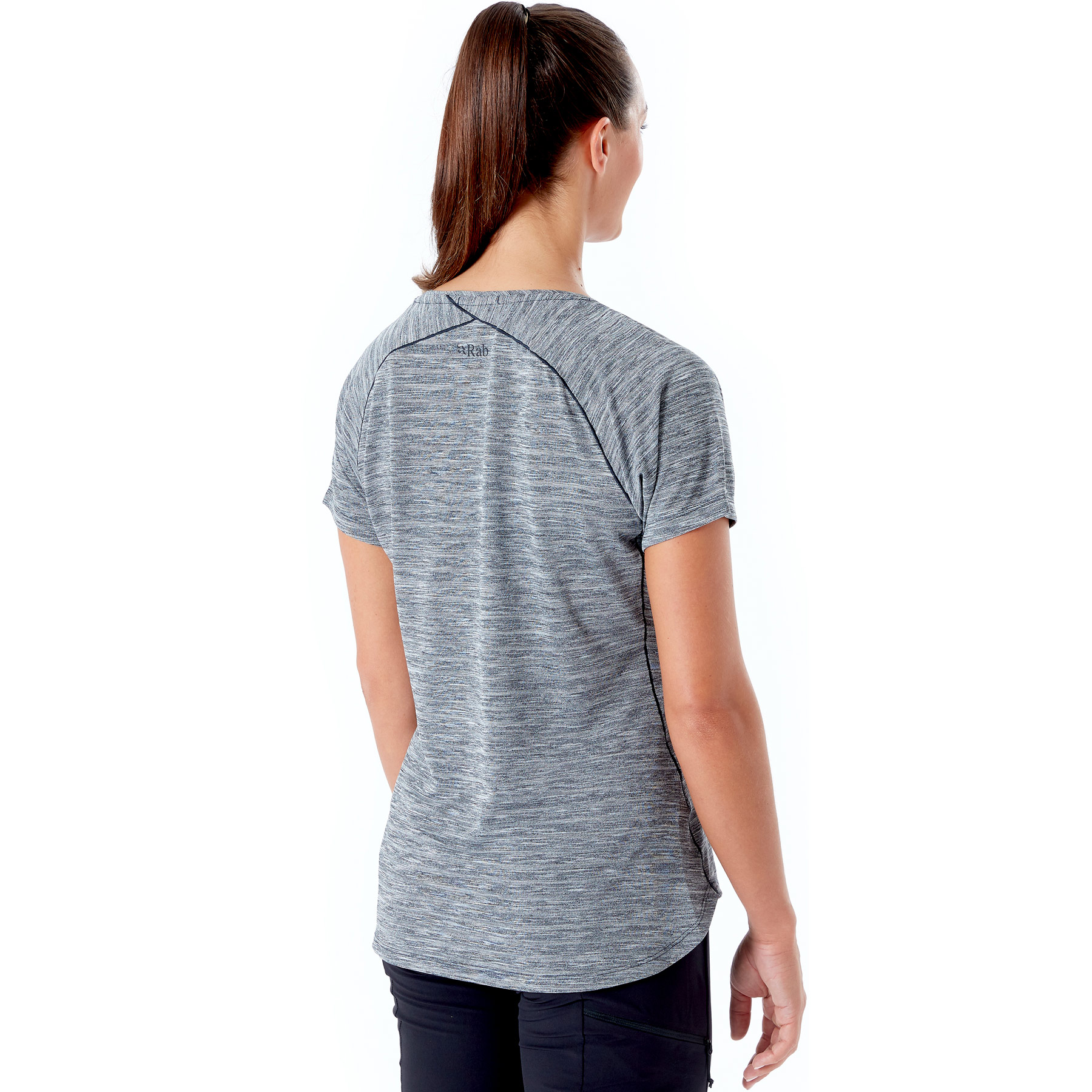 Rab Wisp Tee Women - ebony | BIKE24