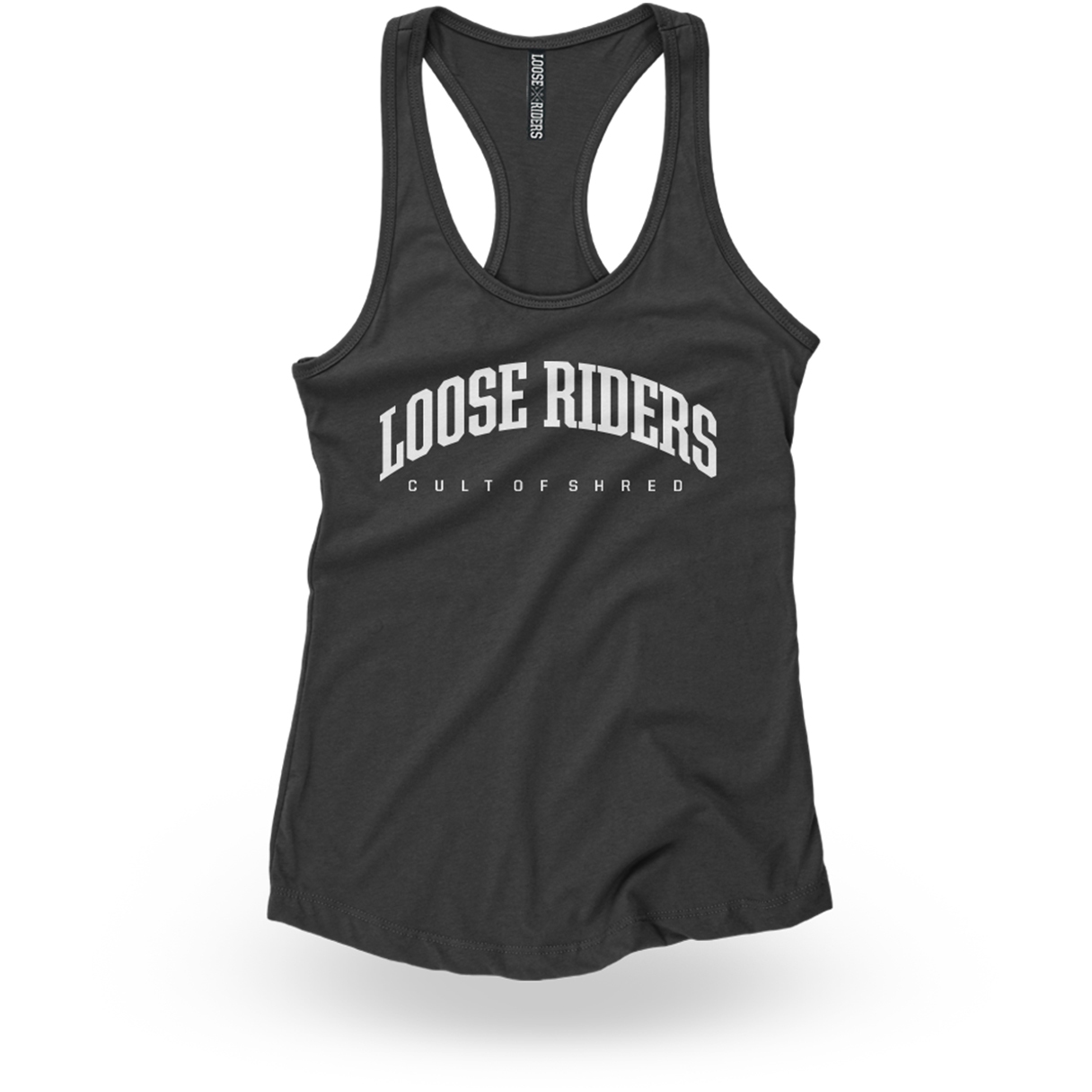 Image of Loose Riders Classic Womens Tank Top - Black