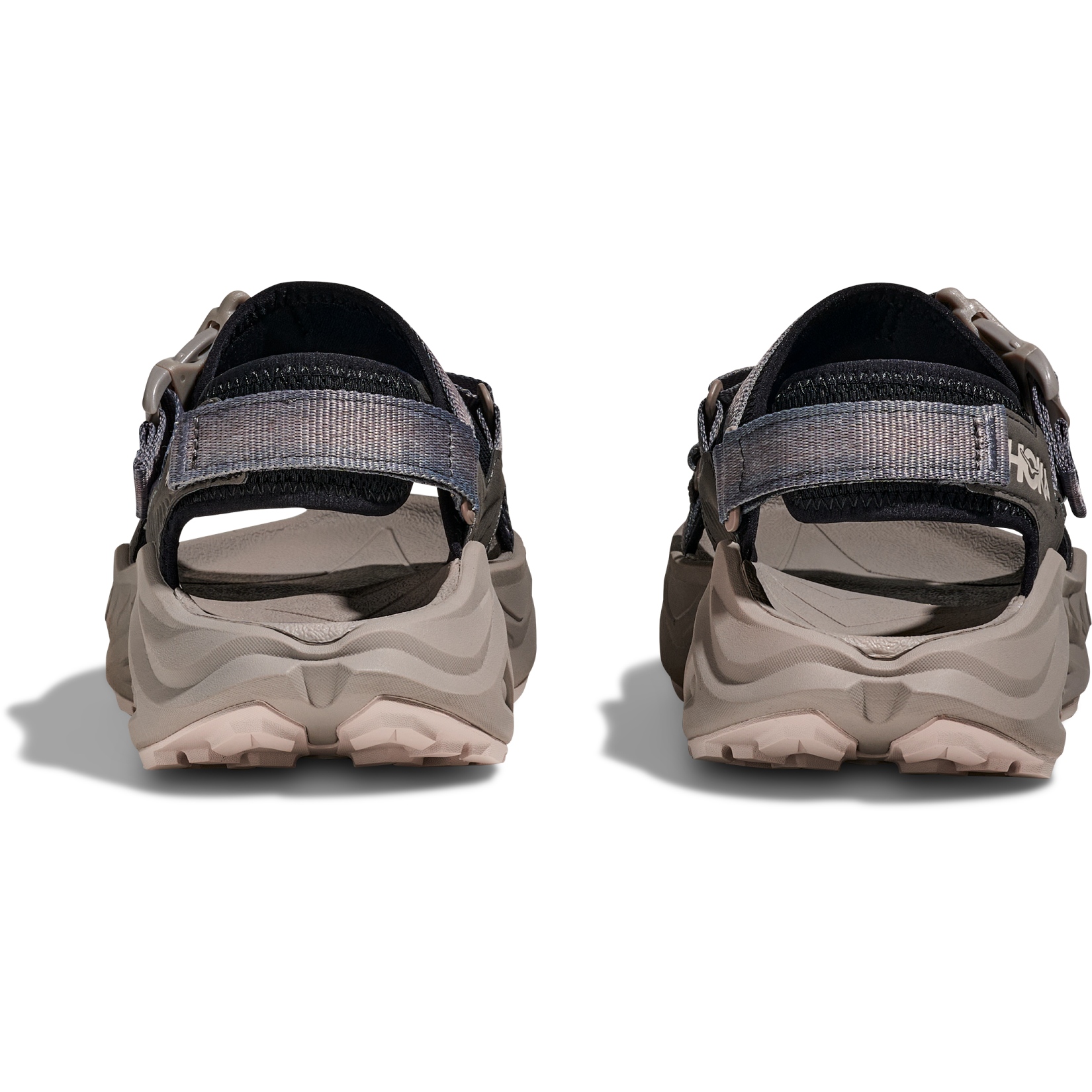 Hoka Infini Hike TC Sandals Men - black / cement | BIKE24