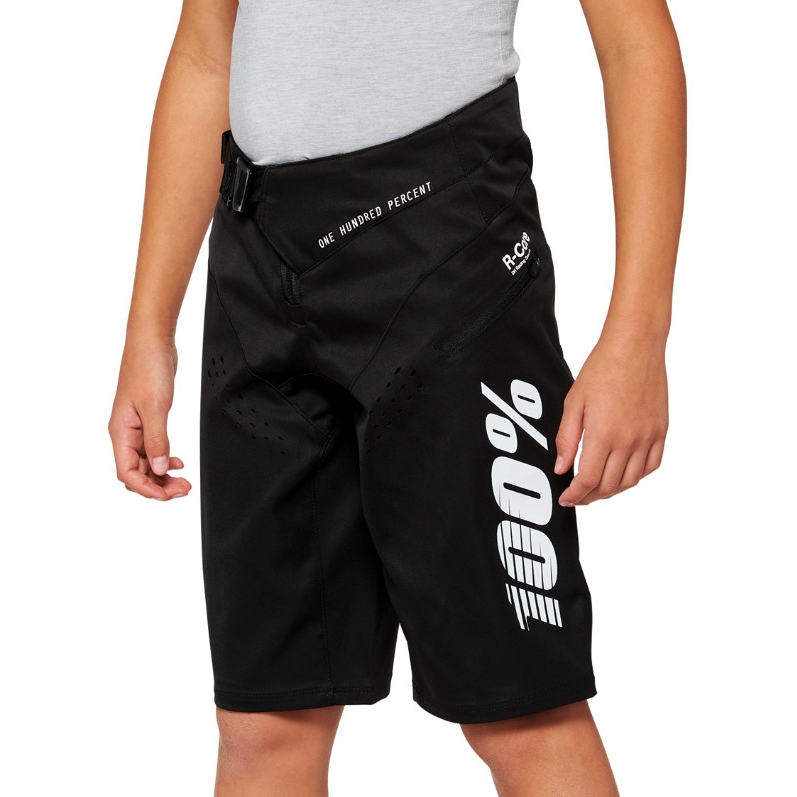 Image of 100% R-Core Youth Bike Shorts - black