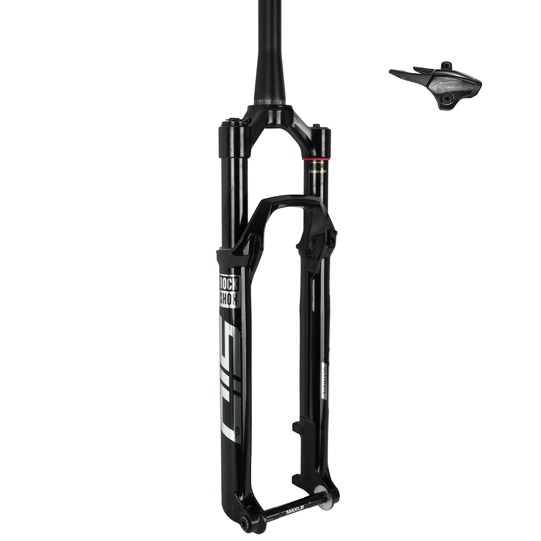 Picture of RockShox SID SL Ultimate Charger Race Day Debon Air Remote 29&quot; Suspension Fork - 100mm - 44mm Offset - Tapered - 15x110mm Boost - gloss black