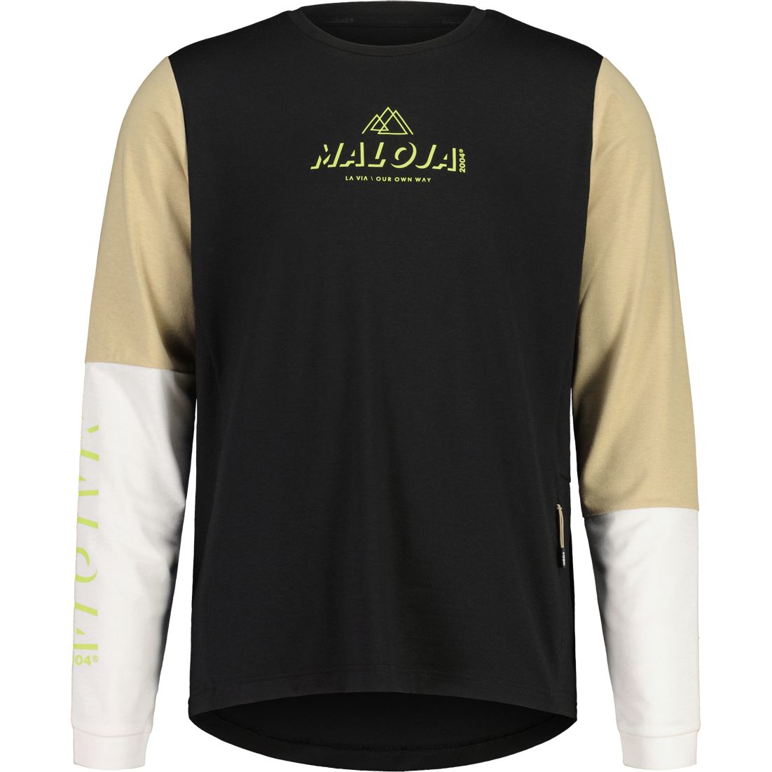 Bild von Maloja HaunoldM. Enduro Langarmshirt Herren - deep black multi 8862