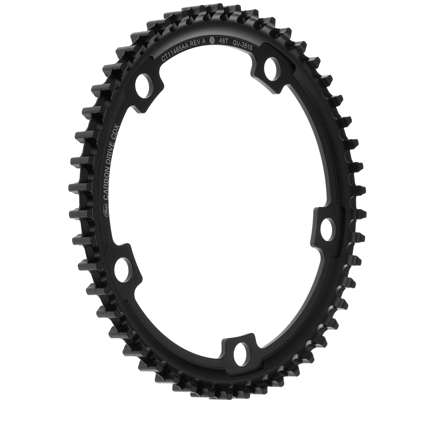 Bild von Gates Carbon Drive Riemenscheibe - CDX Fin Line | Centertrack | Front | BCD-130