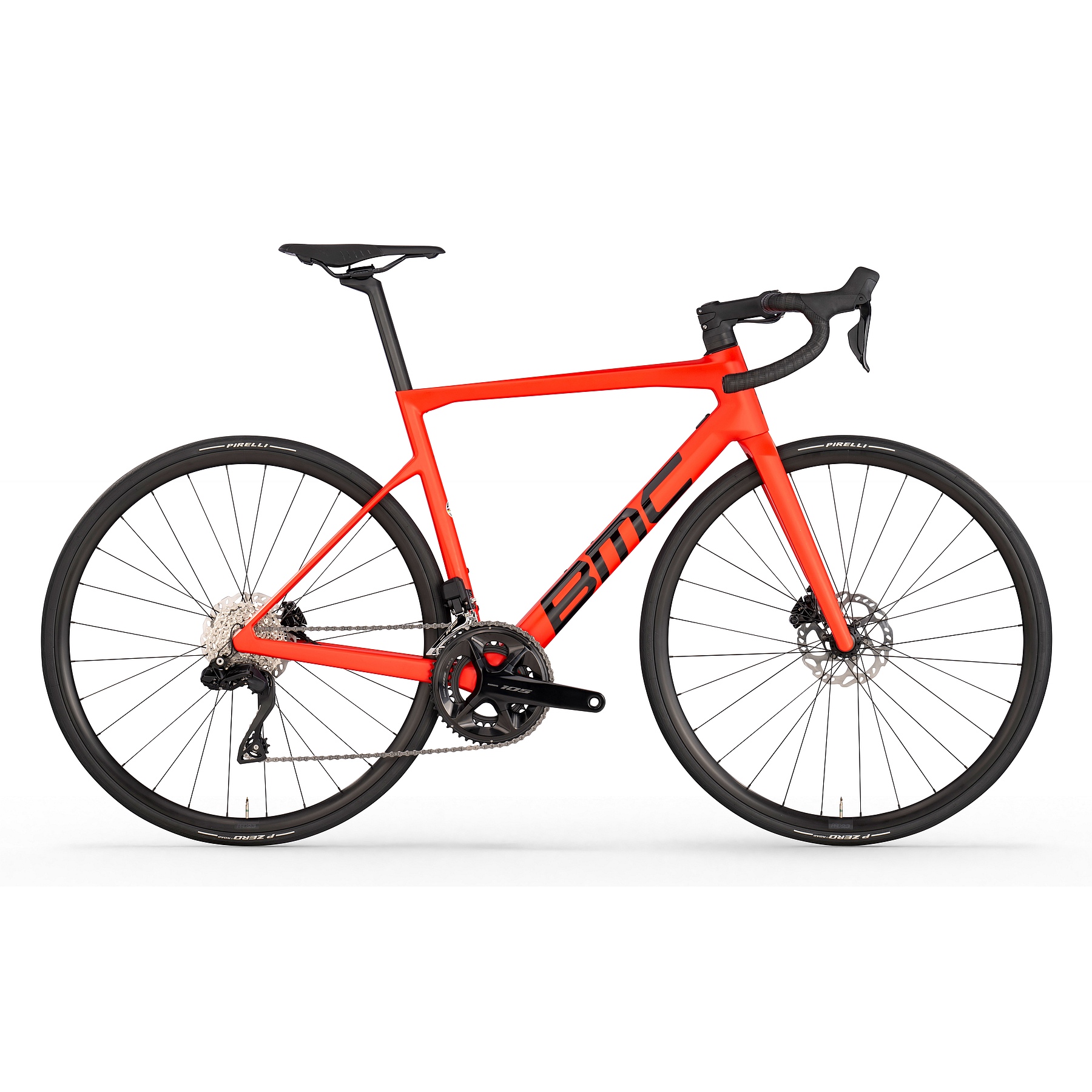 Produktbild von BMC TEAMMACHINE SLR THREE - Carbon Rennrad - 2025 - neon red