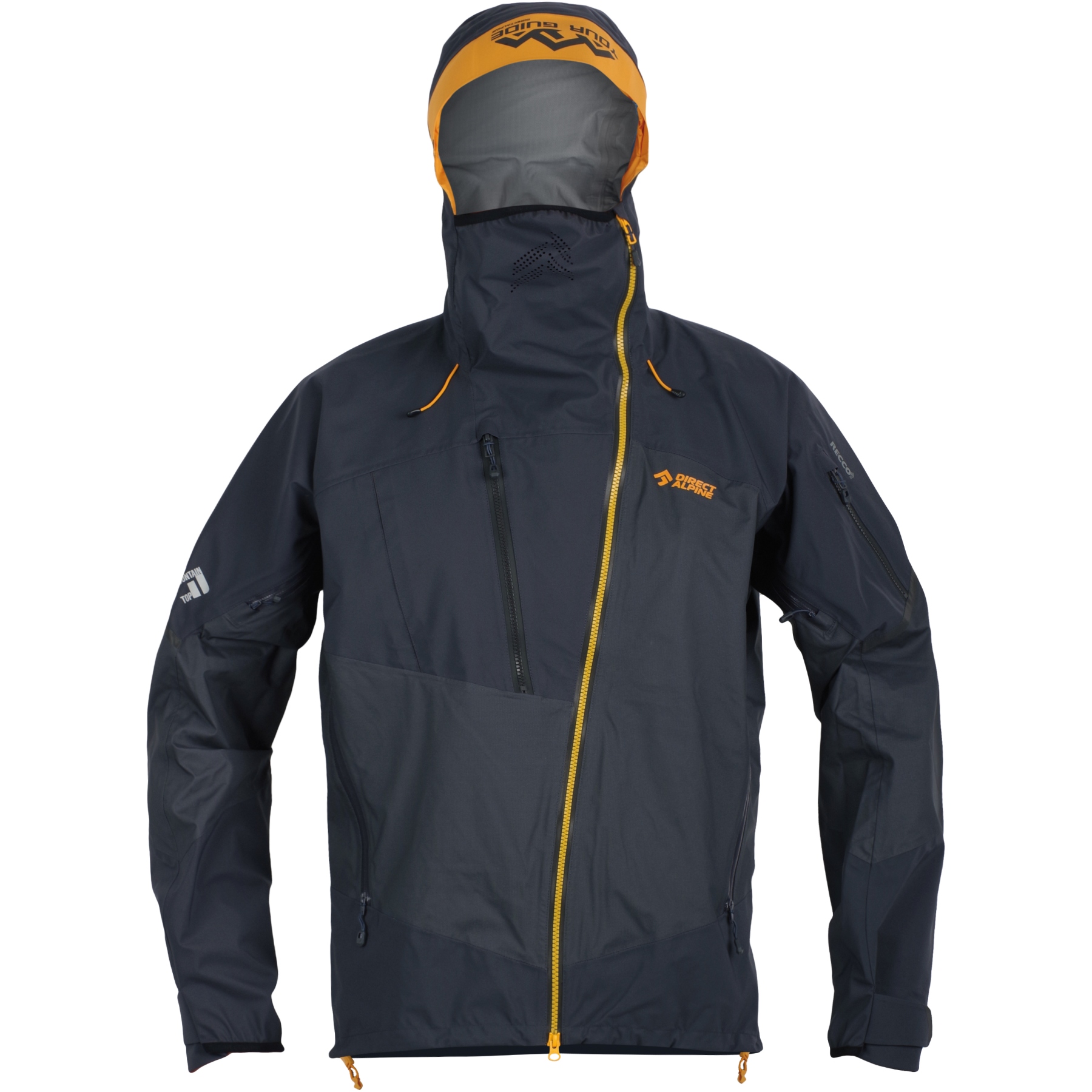 Picture of Directalpine Guide Jacket - anthracite/mango