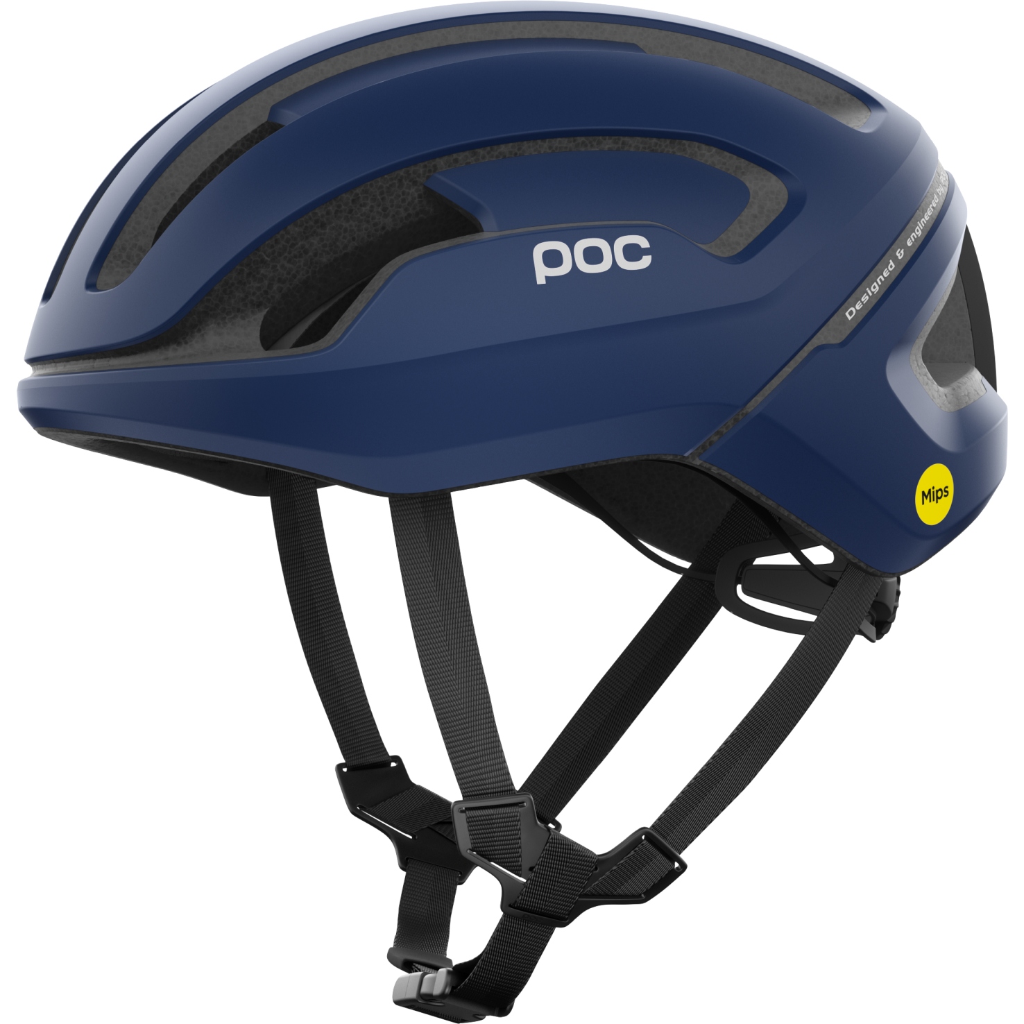Picture of POC Omne Air MIPS Helmet - 1589 Lead Blue Matt