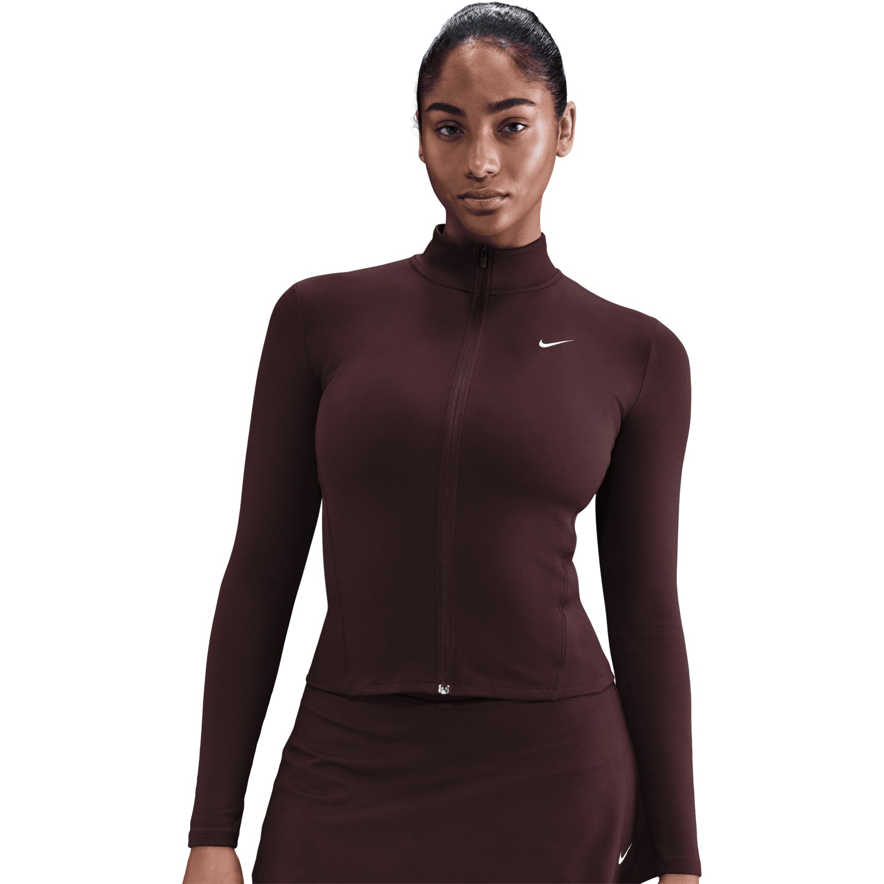 maroon nike jacket women's