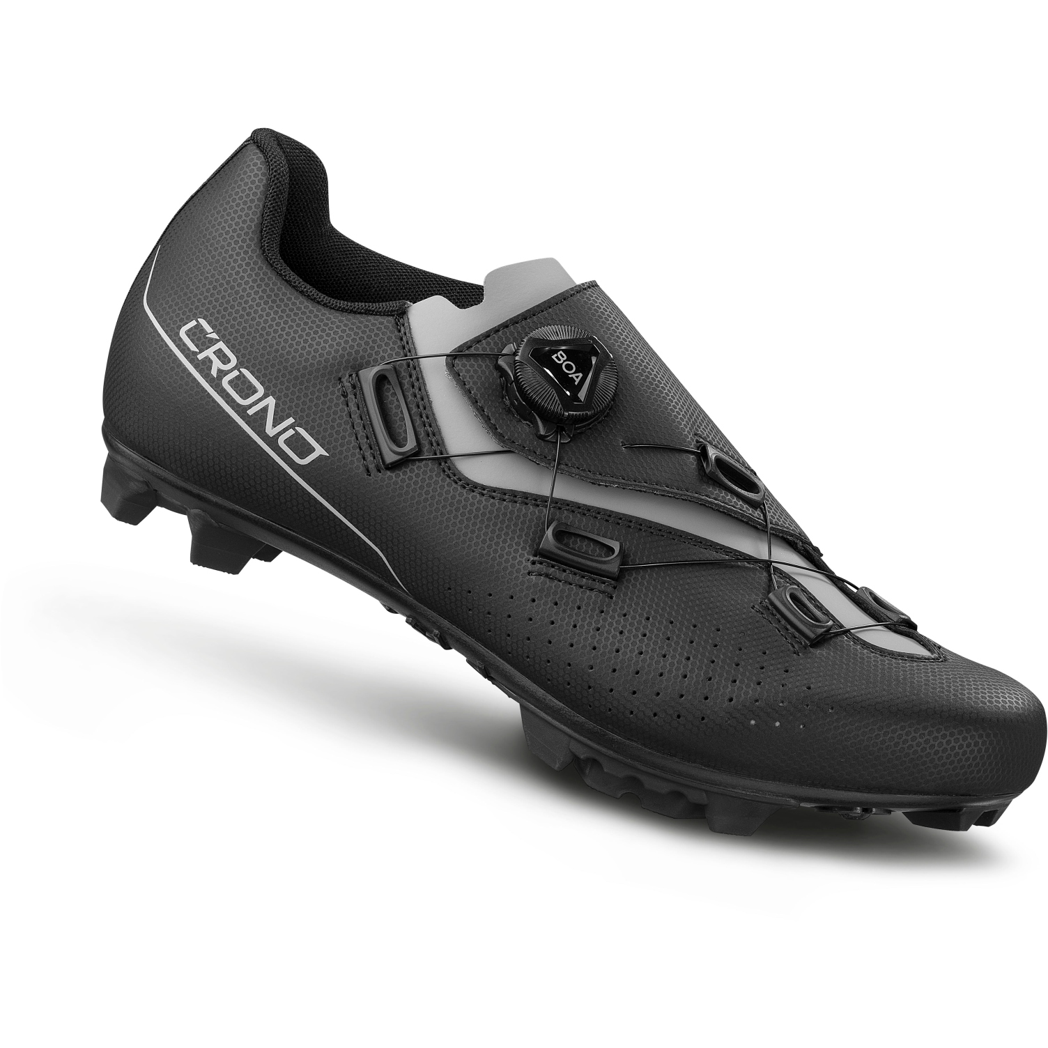 Crono CX3 MTB Shoes - Black/Silver | BIKE24