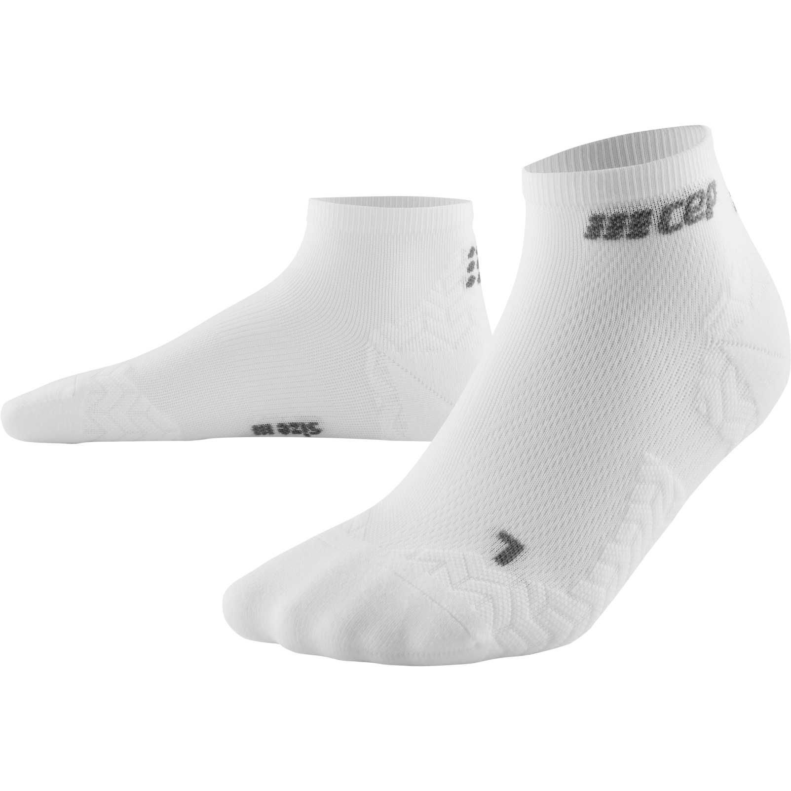 Image of CEP Ultralight Low Cut Compression Socks V3 Women - white