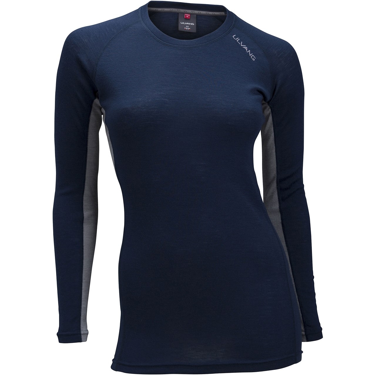 Picture of Ulvang Explore Round Neck Shirt for Women - New Navy/Grey Melange