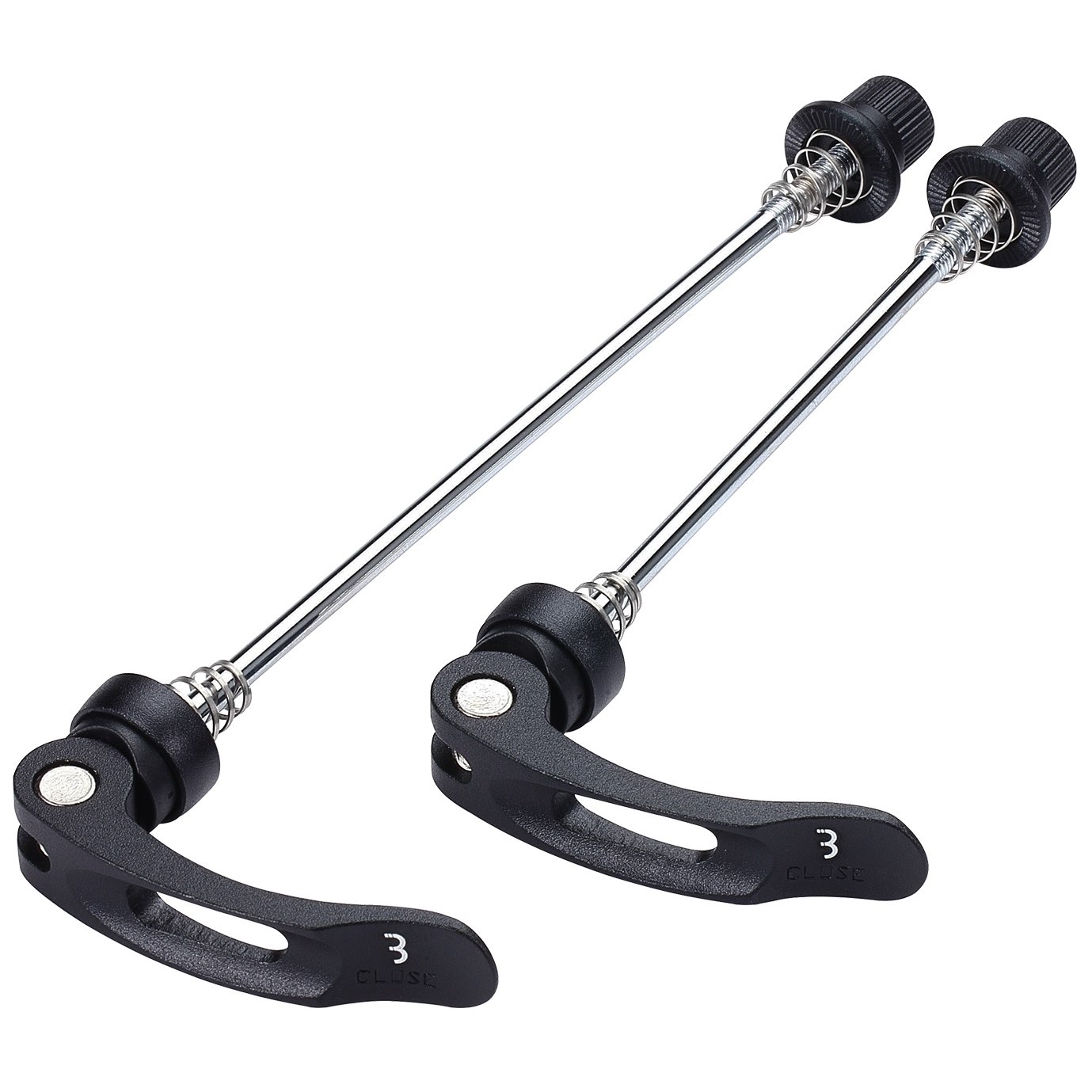 Image of BBB Cycling WheelBlock BQR-01 Quick Release Set - black