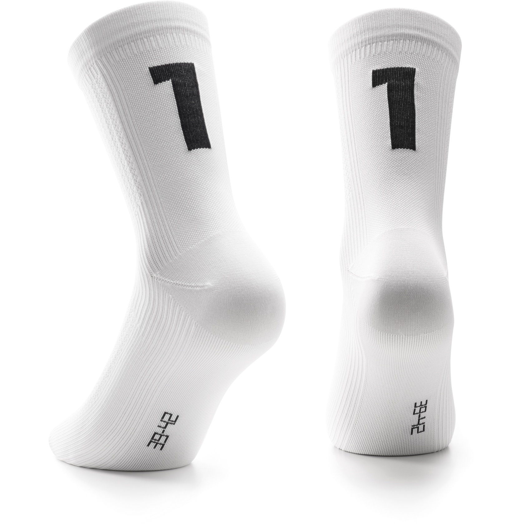 Picture of Assos Poker Socks No.1 - holy white