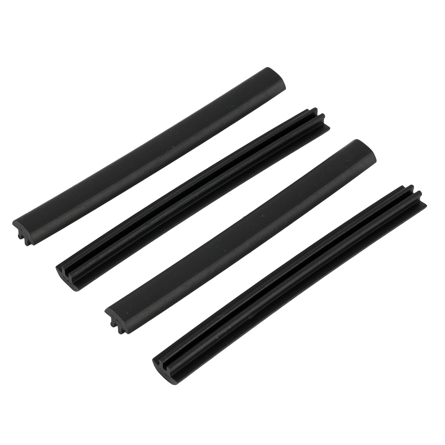 Paracolpi Adesivo Per Porte Garage – Nastro Proteggi Auto In Gomma 250x20 Cm Spessore 6 Mm Nero