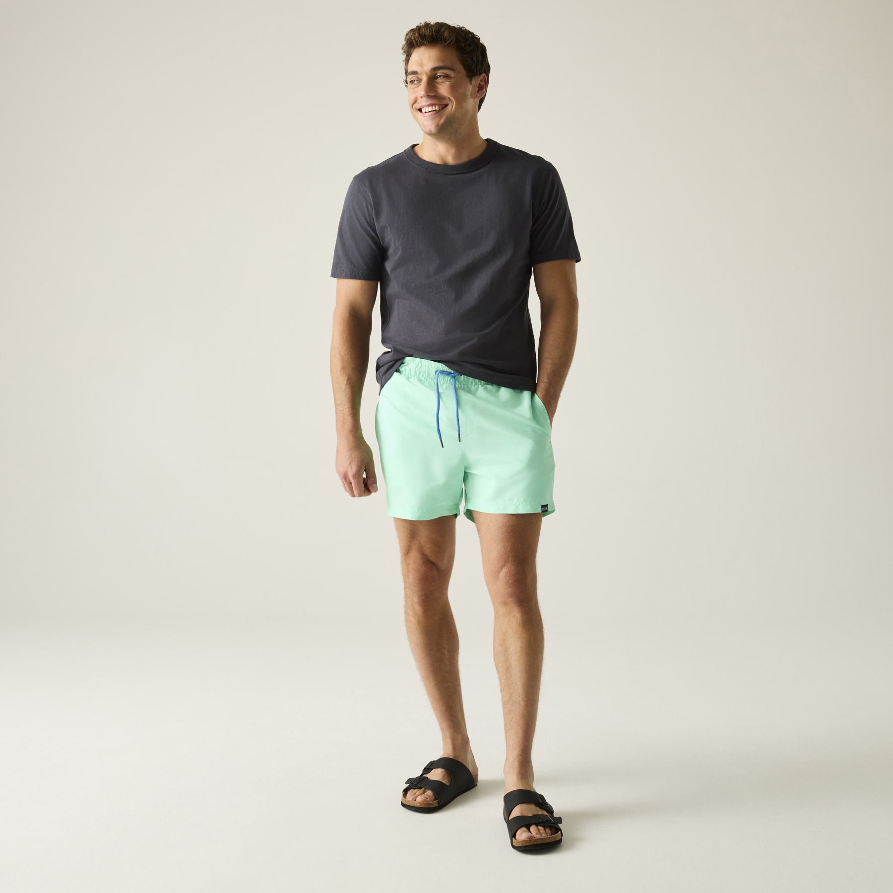 Regatta Mawson II Zwemshort Heren - Ice Green/Sonic Blue ZKB | BIKE24