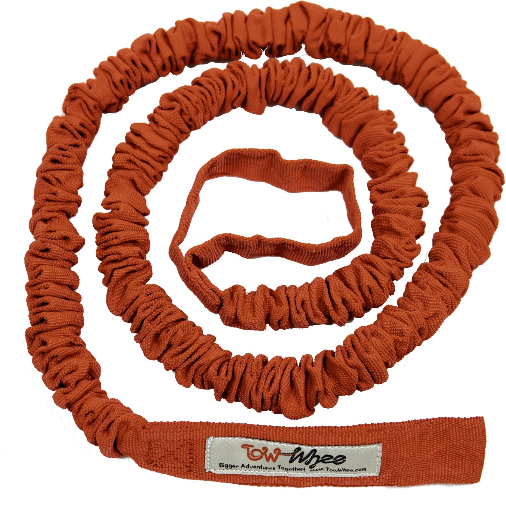 Photo produit de TowWhee Original Kids Tow Rope for Bicycles - red