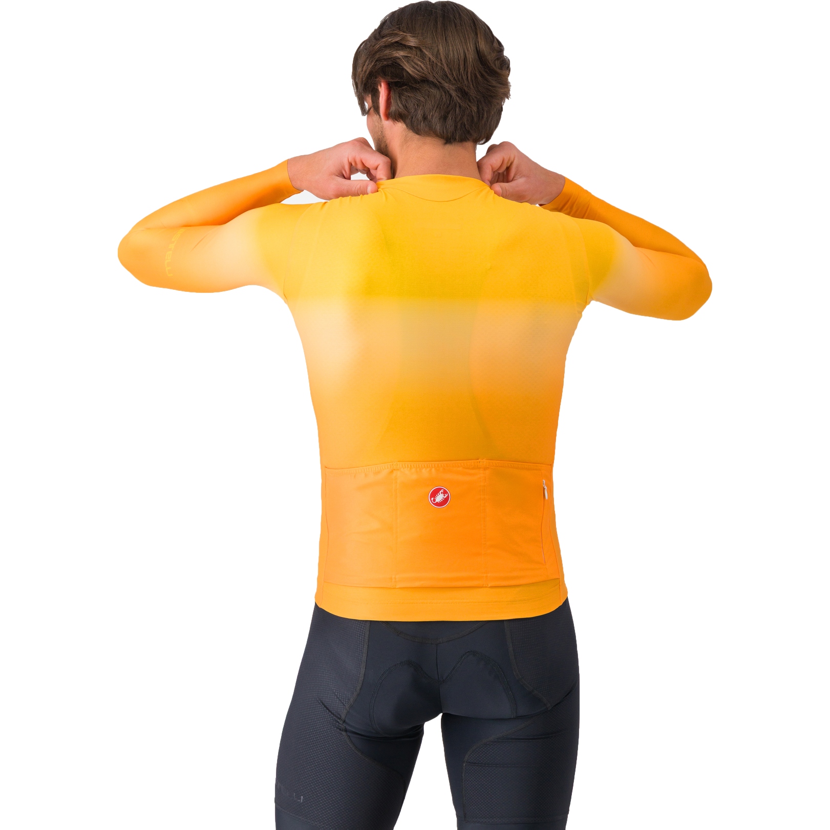 Castelli UPF Long Sleeve Jersey Men - vivid orange 863 | BIKE24
