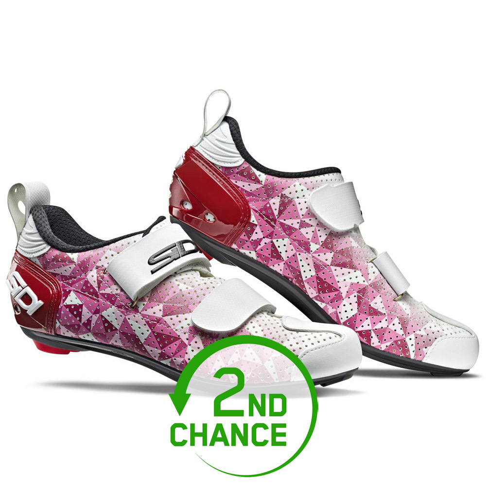 Produktbild von Sidi T5 Air Carbon Composite Triathlonschuhe Damen - pink/red/white - B-Ware