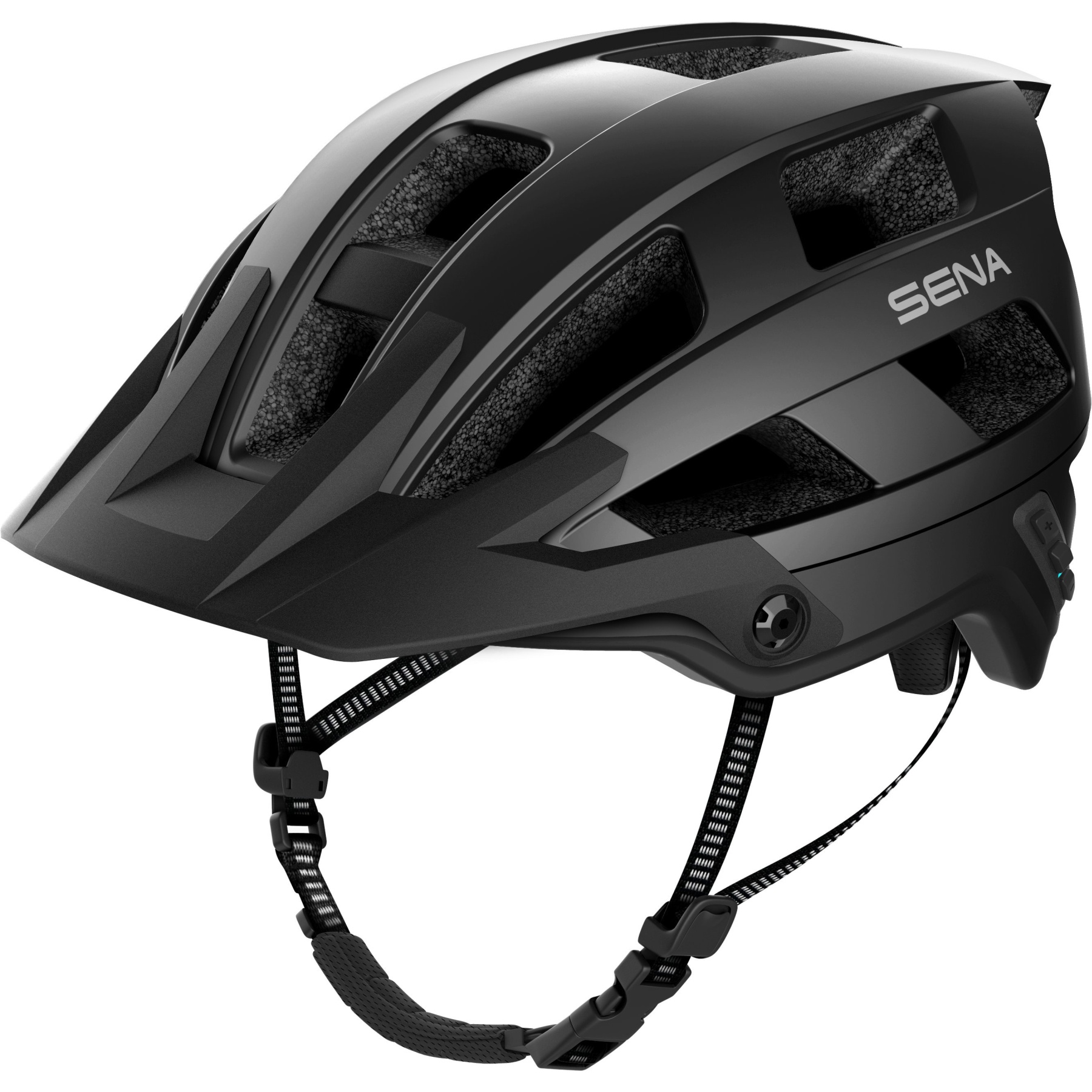 Productfoto van SENA M1 EVO Smart MTB Helmet - without FM Radio - Matte Black