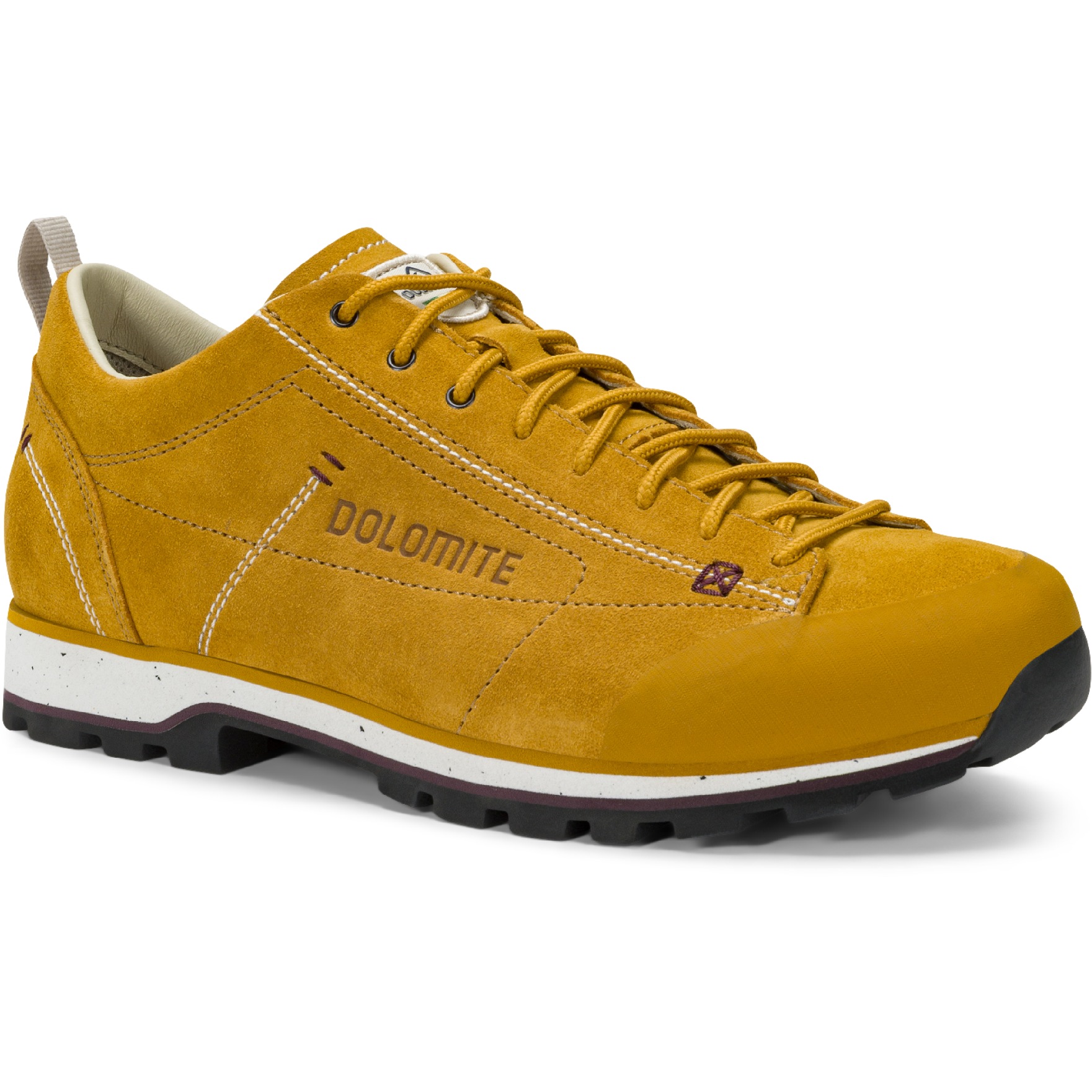 Мужские треккинговые туфли Dolomite 54 Low Evo замшевые, коричнево-желтые