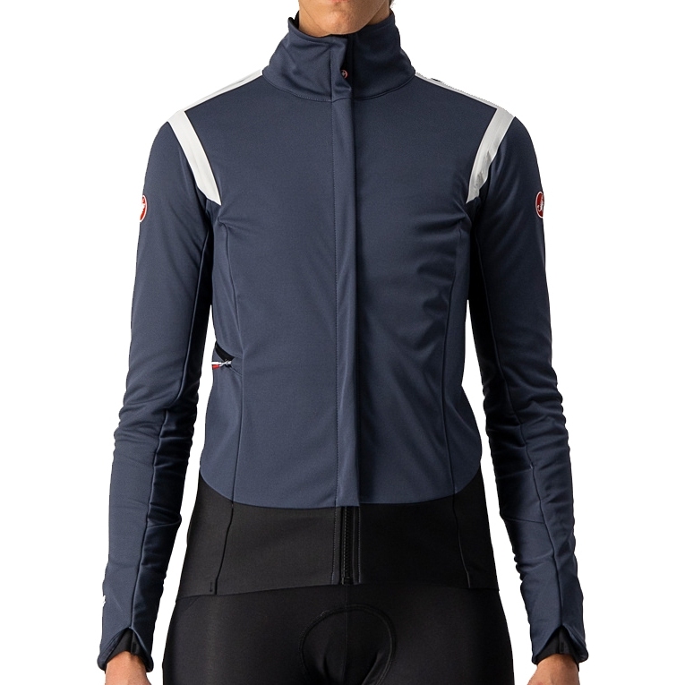 Image of Castelli Alpha RoS 2 W Jacket Women's - dark steel blue/soft pink-soft