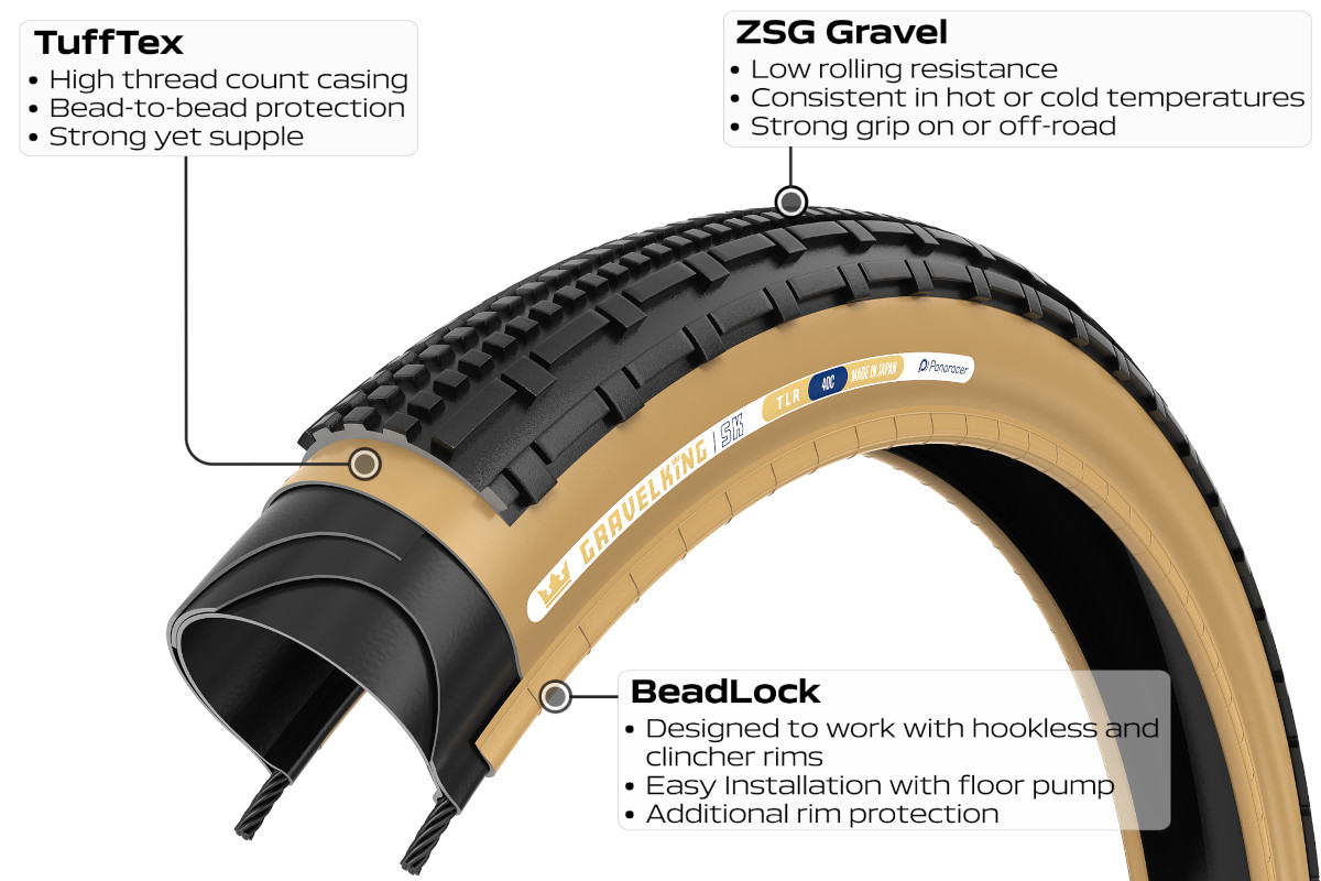 Panaracer Gravelking SK Folding Tire - TLR | Limited Color